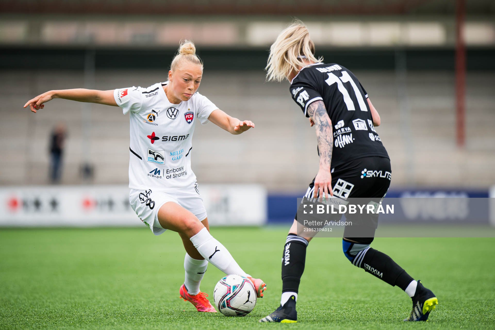 Rosengårds Hanna Bennison mot Piteås Cecilia Edlund