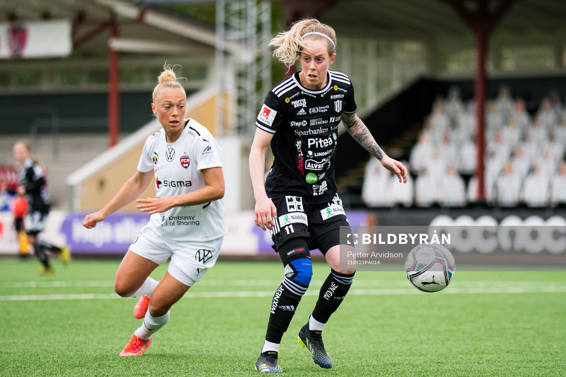 Rosengårds Hanna Bennison och Piteås Cecilia Edlund