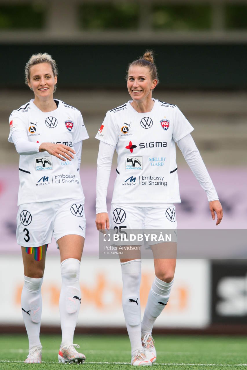 Rosengårds Nathalie Björn och Emma Berglund