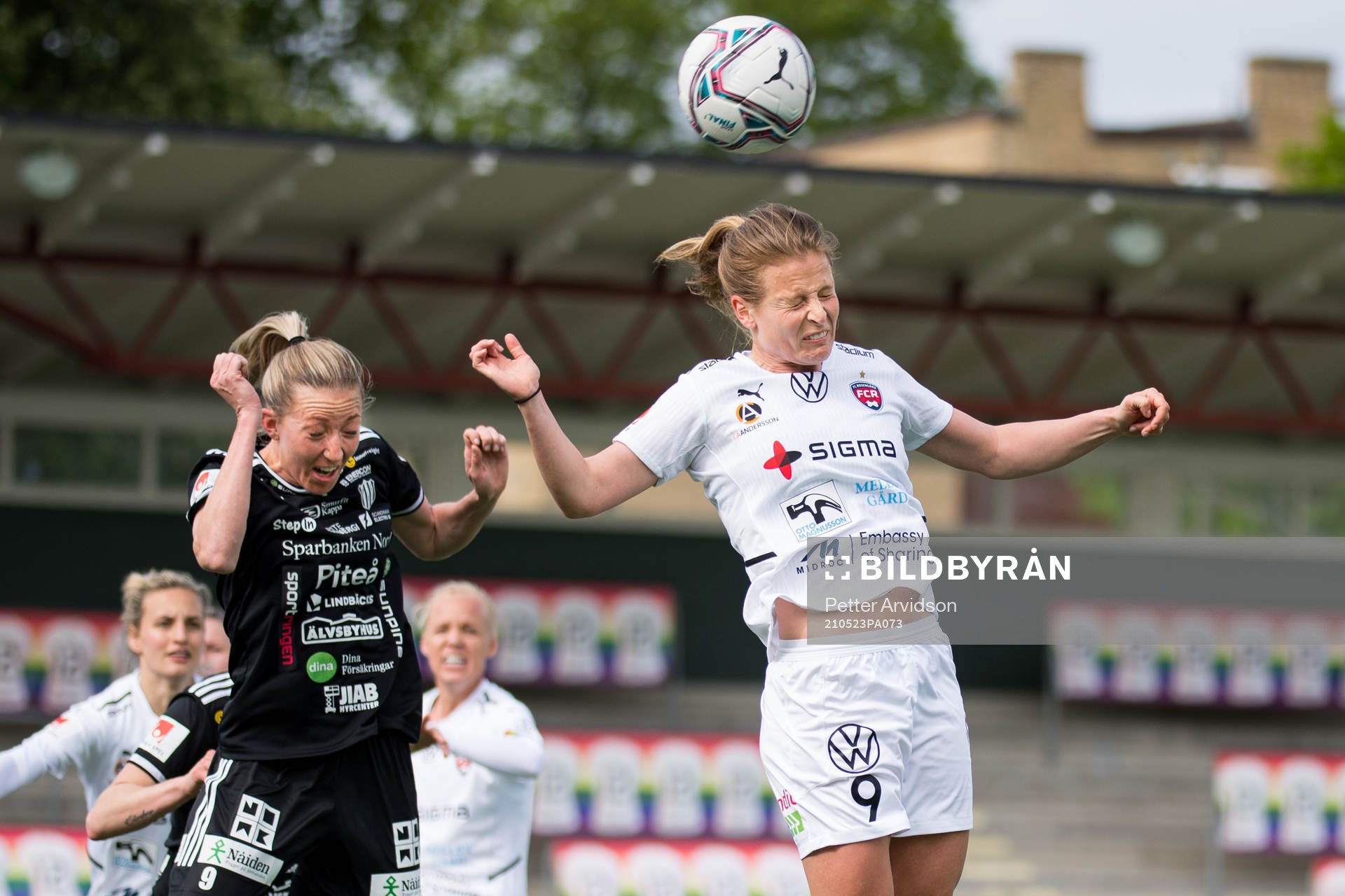 Piteås Cajsa Hedlund och Rosengårds Anna Anvegård