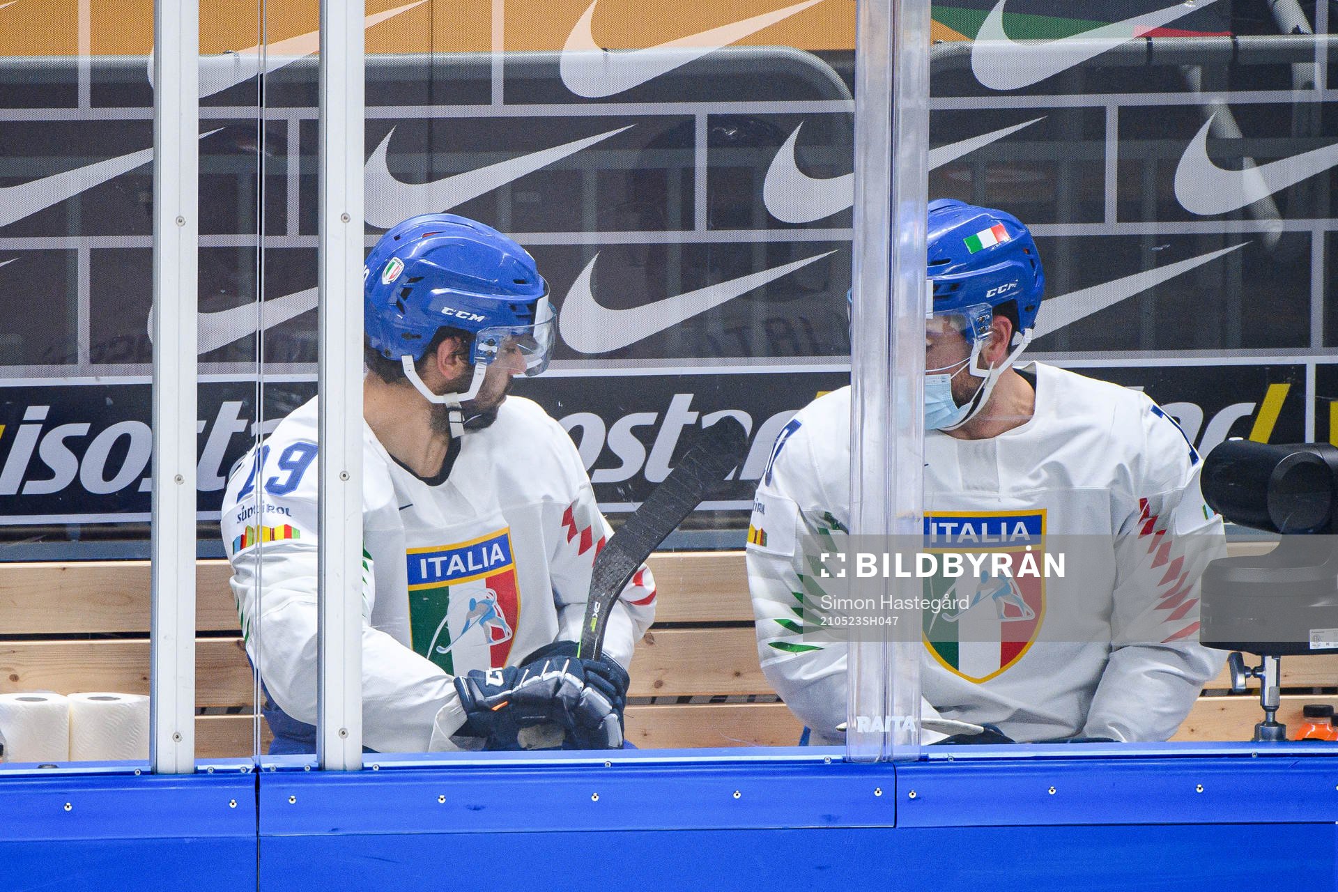 Raphael Andergassen of Italy  together with Stefano Giliati