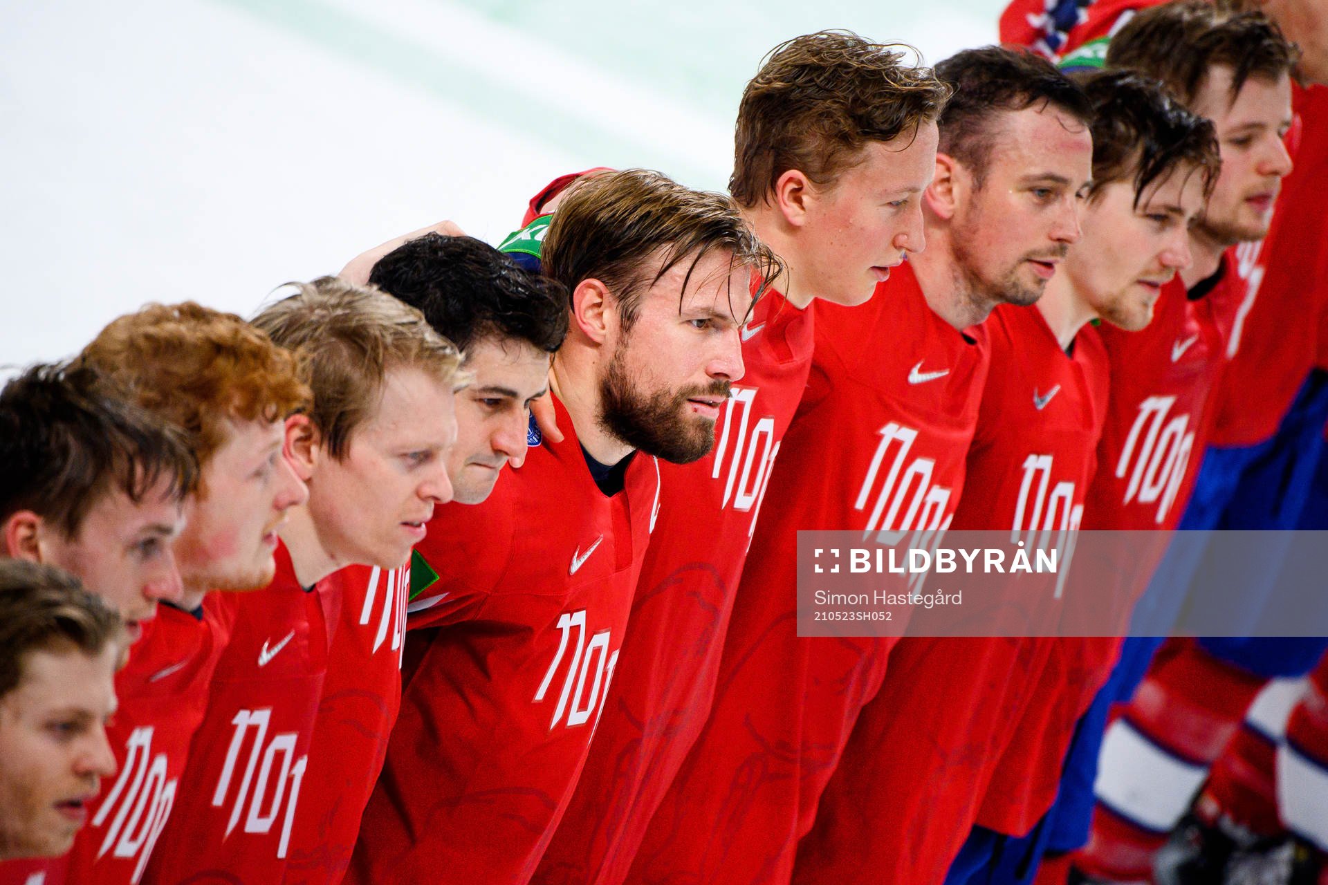 Jonas Holøs of Norway celebrates