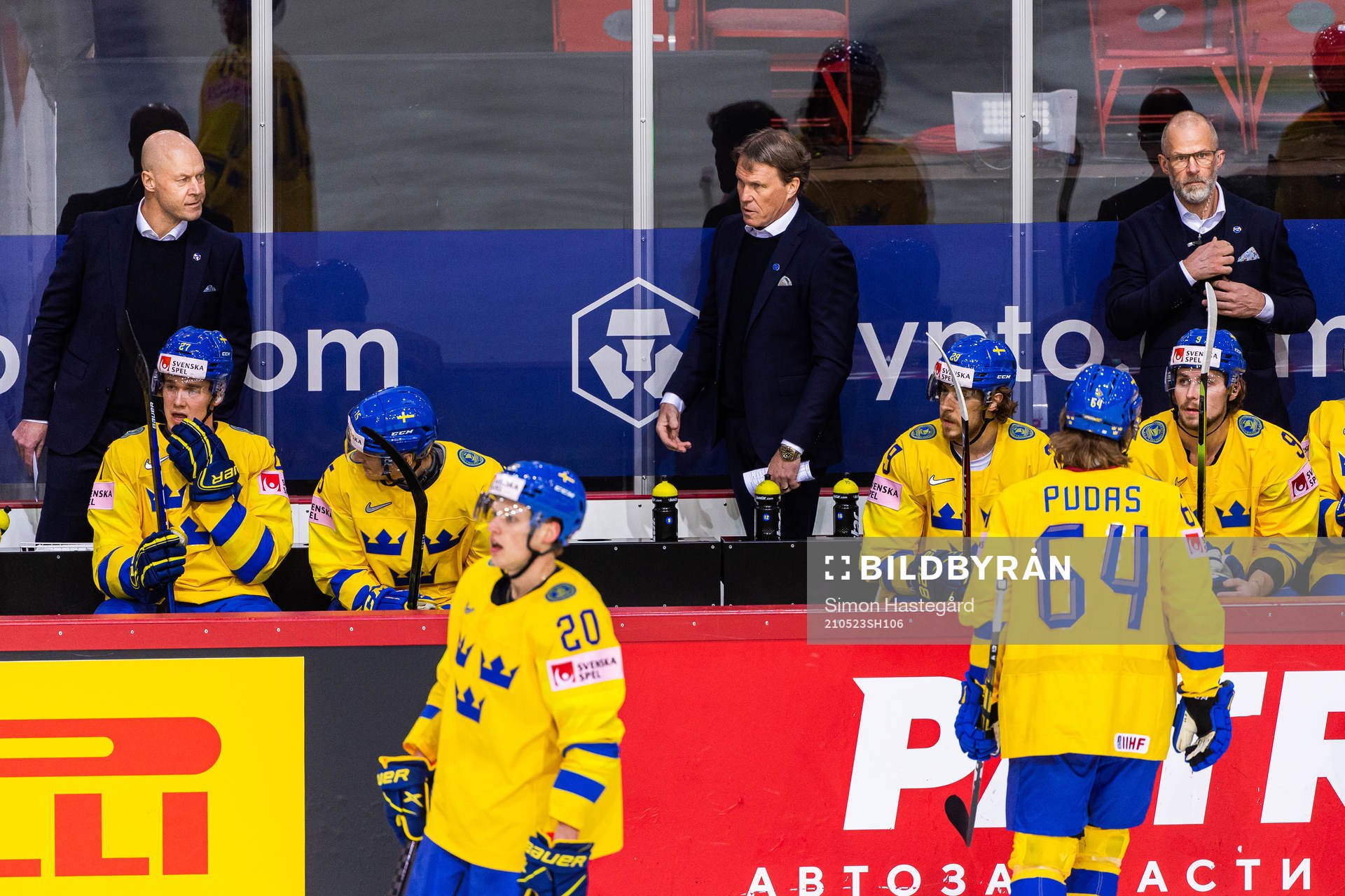 Marcus Ragnarsson, Assistant coach, Johan Garpenlöv, Head