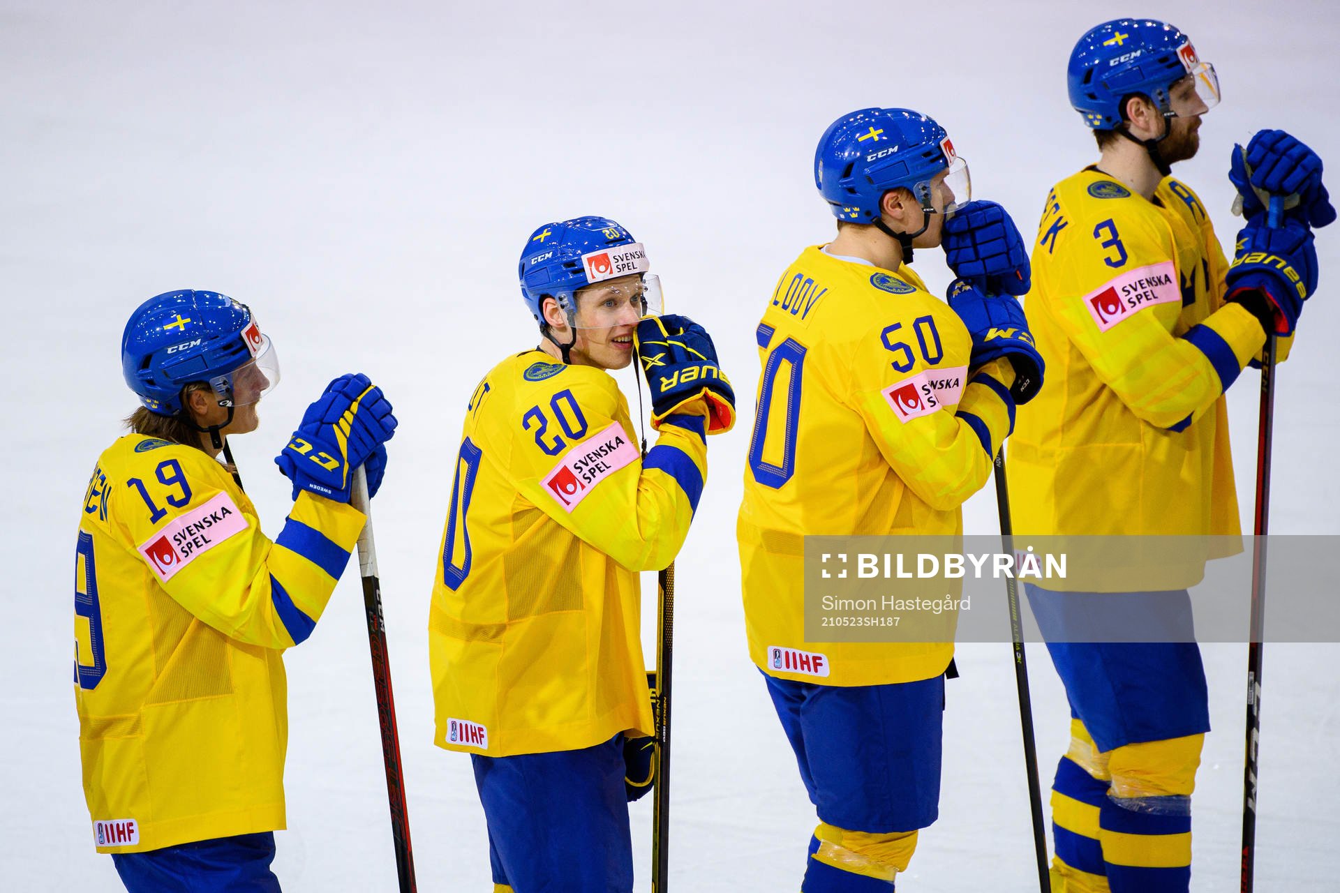 Marcus Sörensen , Lawrence Pilut , Viktor Lööv and Klas