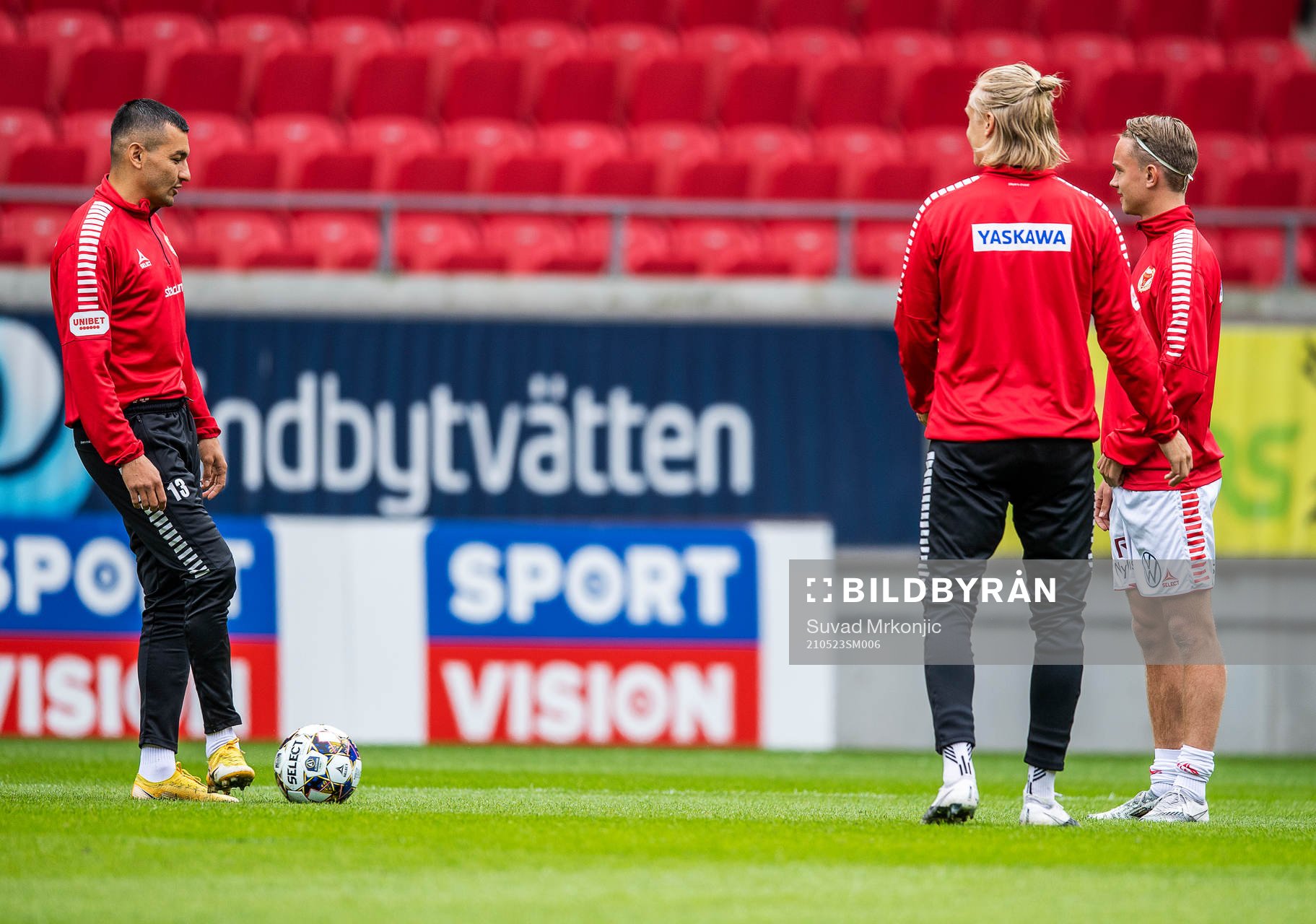 under fotbollsmatchen i Allsvenskan mellan Kalmar och