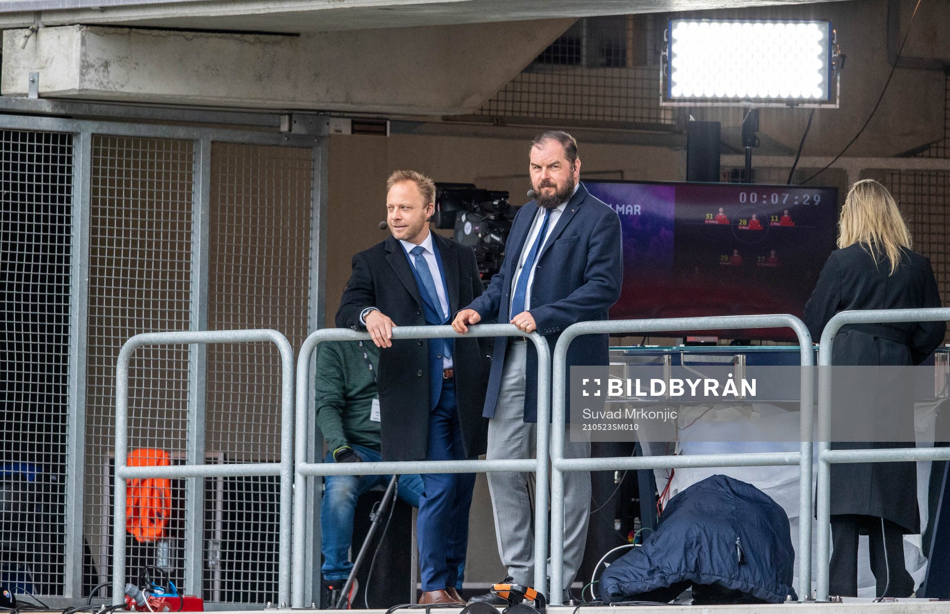 Discoverys kommentatorer Anders Andersson och Alexander