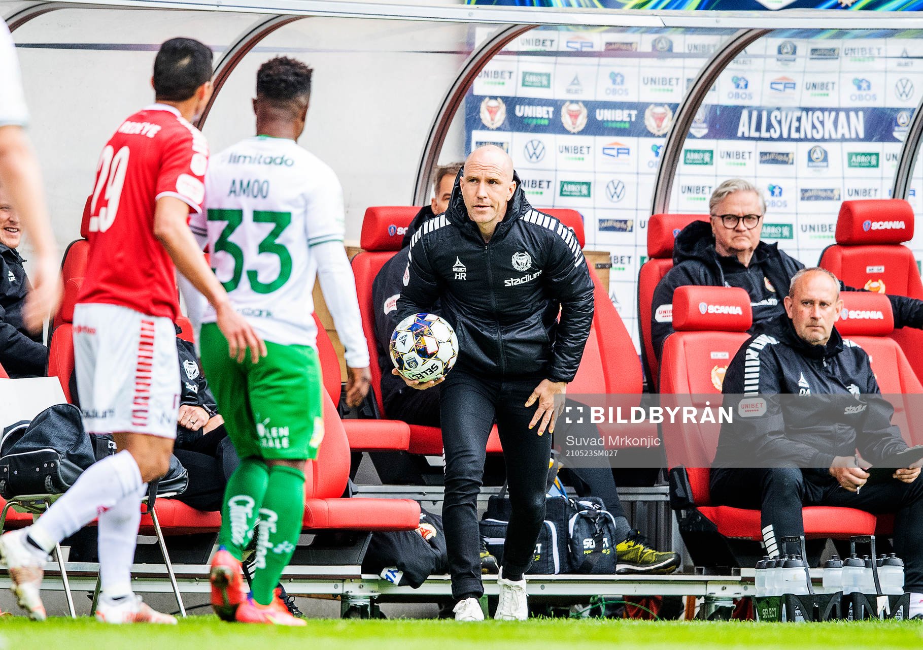 Kalmars tränare Henrik Rydström