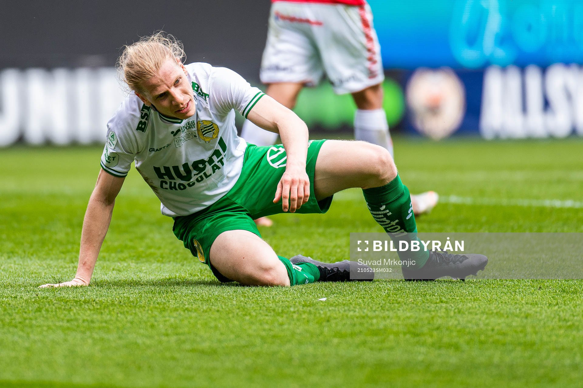 Hammarbys Gustav Ludwigson deppar