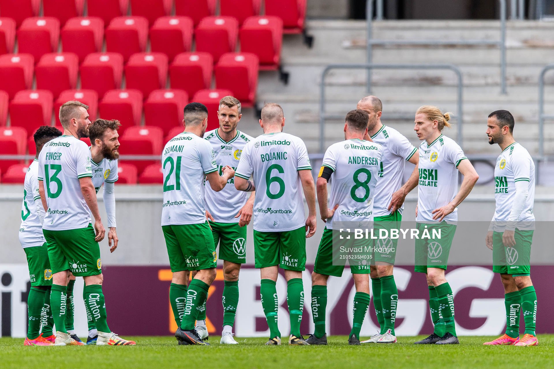 Hammarbys spelare deppar