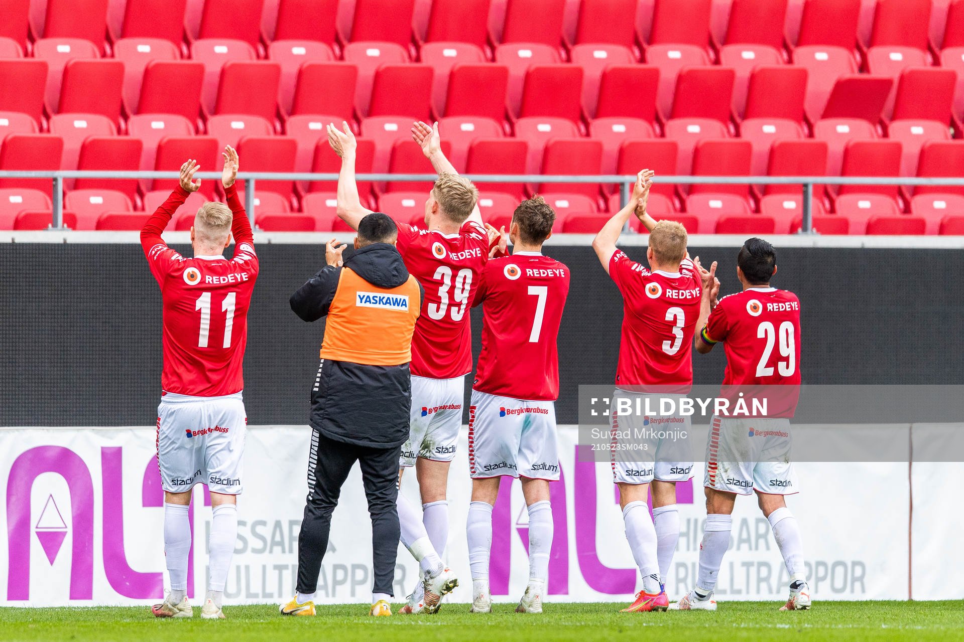 Kalmars spelare tackar publiken