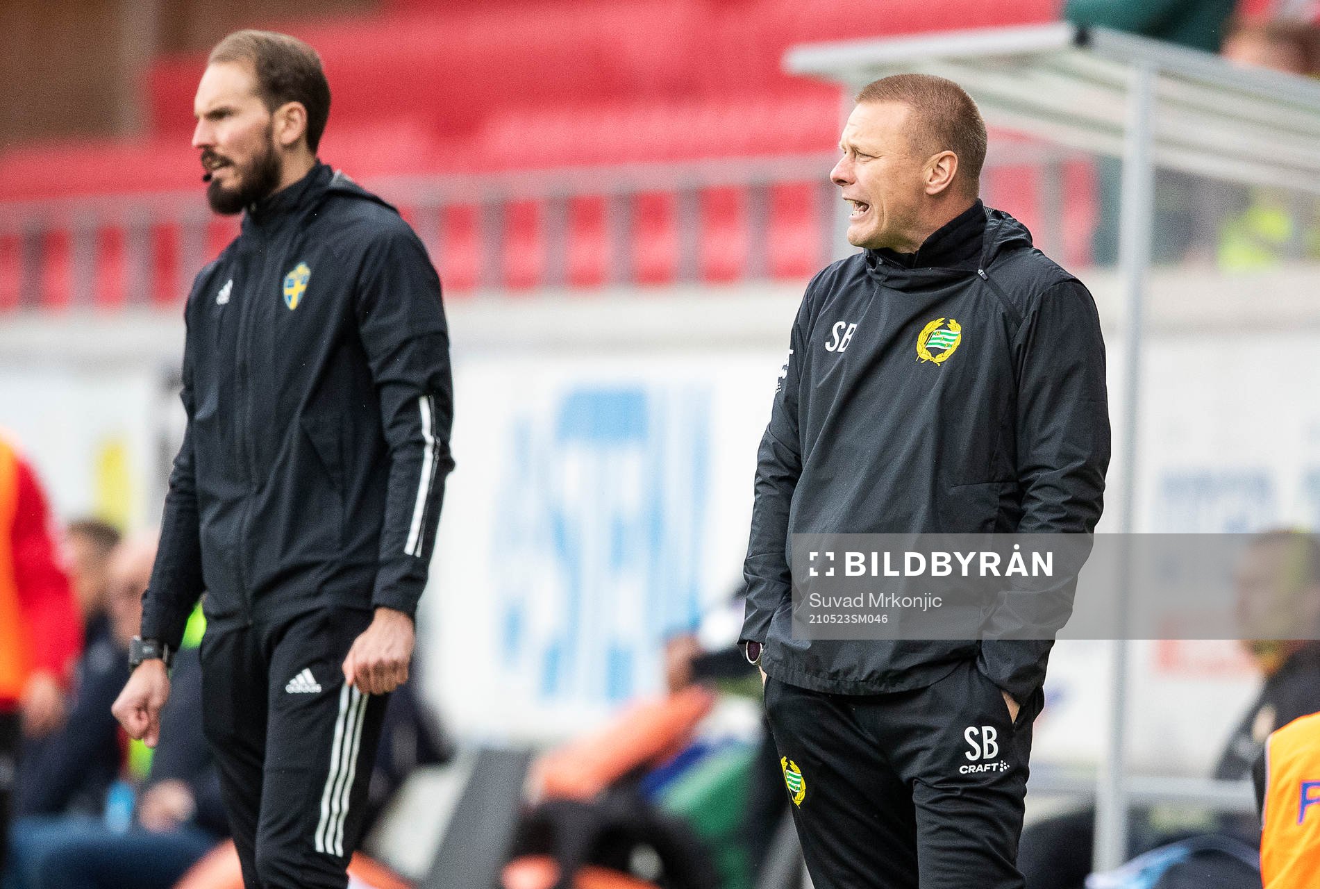 Hammarbys tränare Stefan Billborn