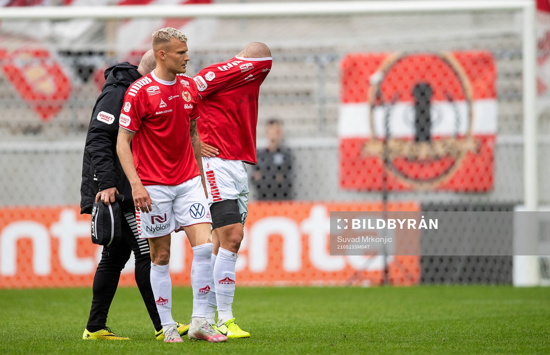 Kalmars Douglas Bergqvist utgick pga skada