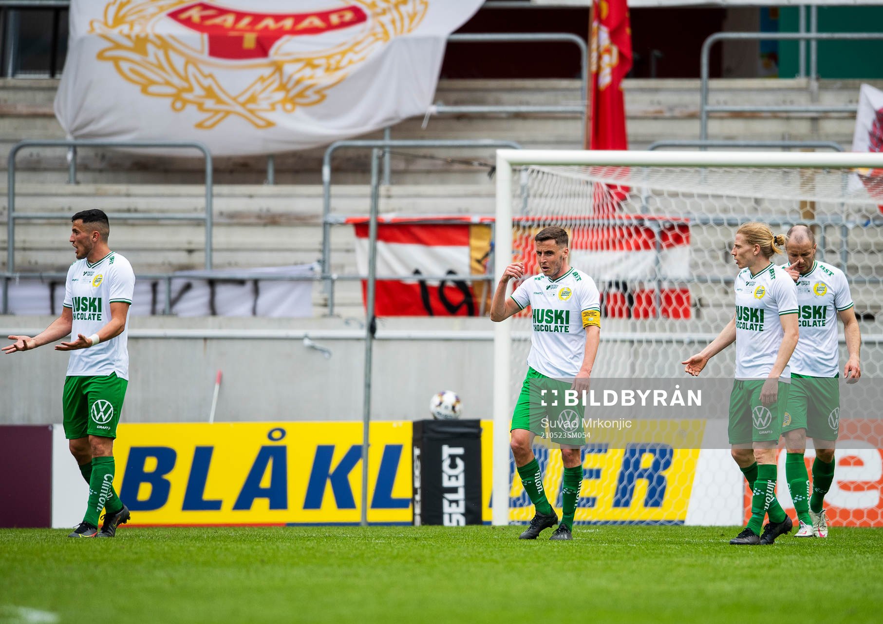 Hammarbys spelare deppar