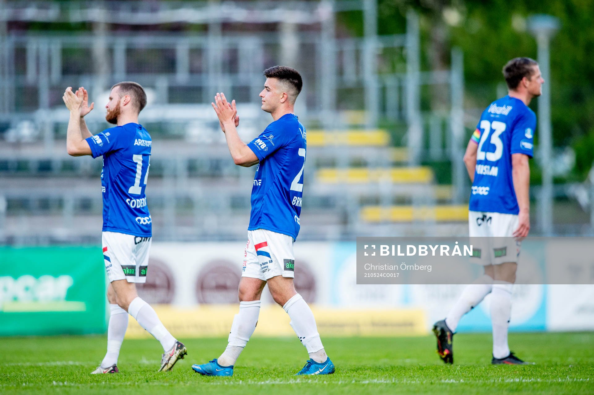 Trelleborgs Måns Söderqvist, Haris Brkic och Fredrik