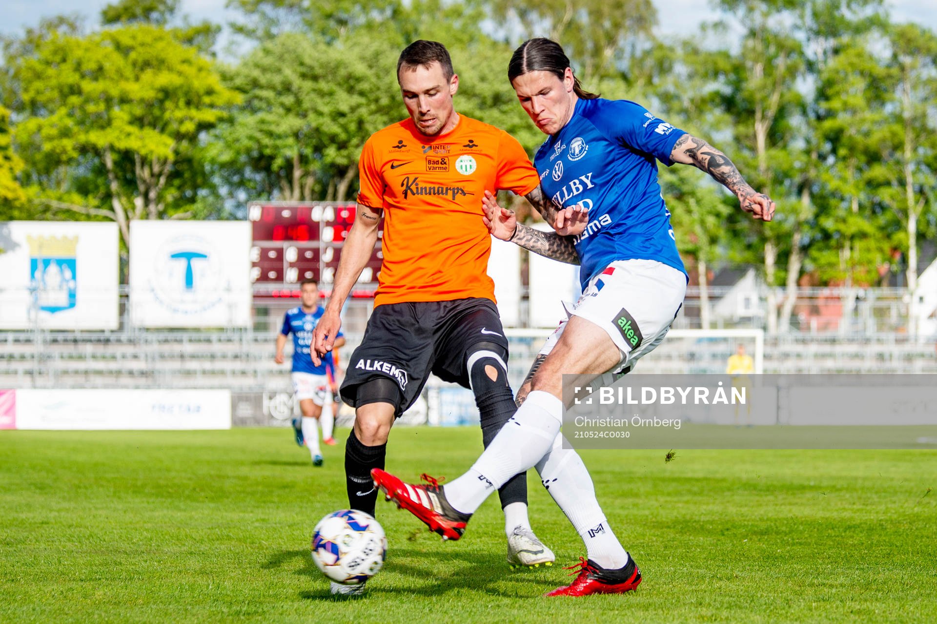 Västerås Filip Tronét och Trelleborgs Isak Jönsson