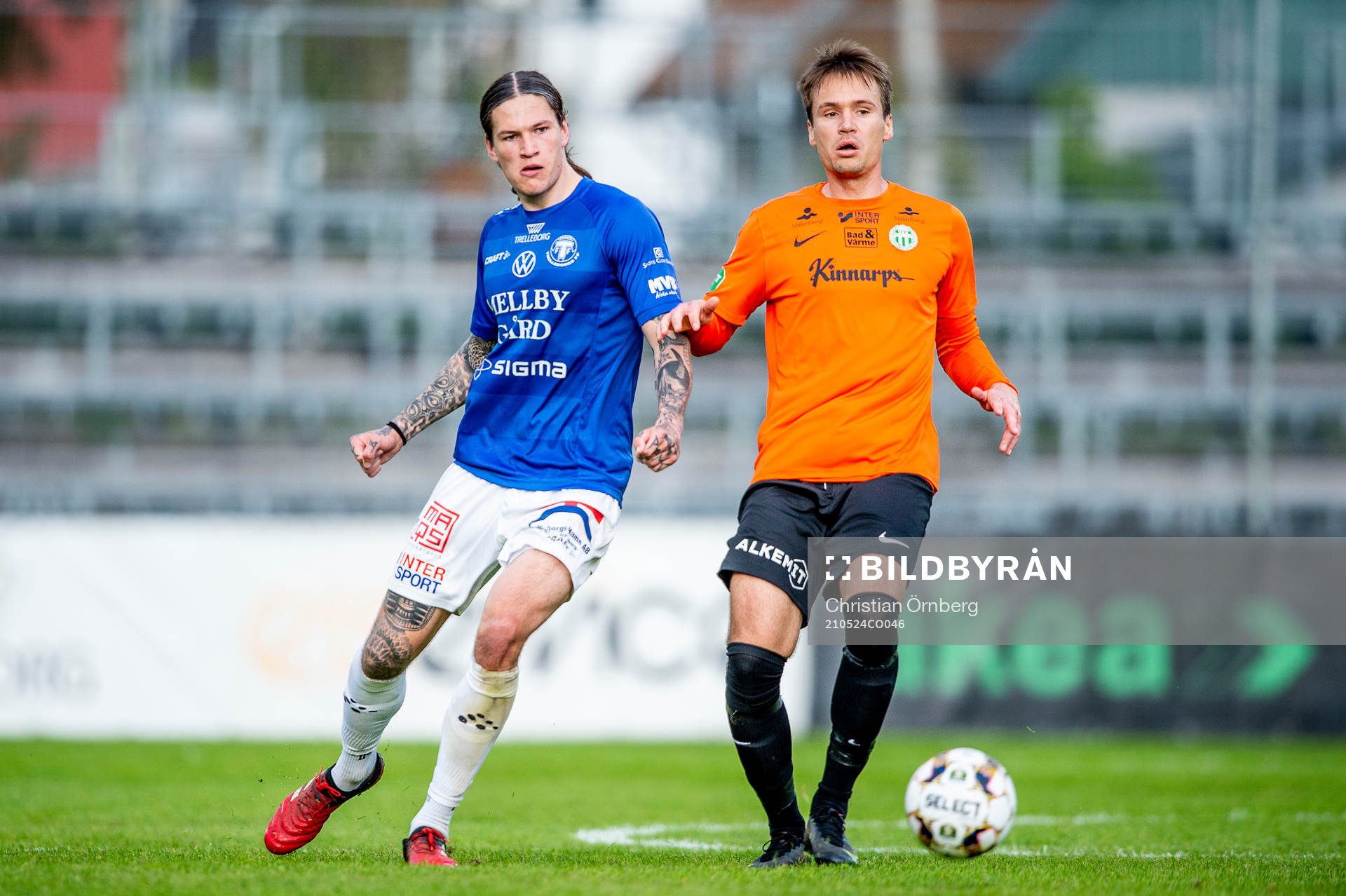 Trelleborgs Isak Jönsson och Västerås Viktor Prodell