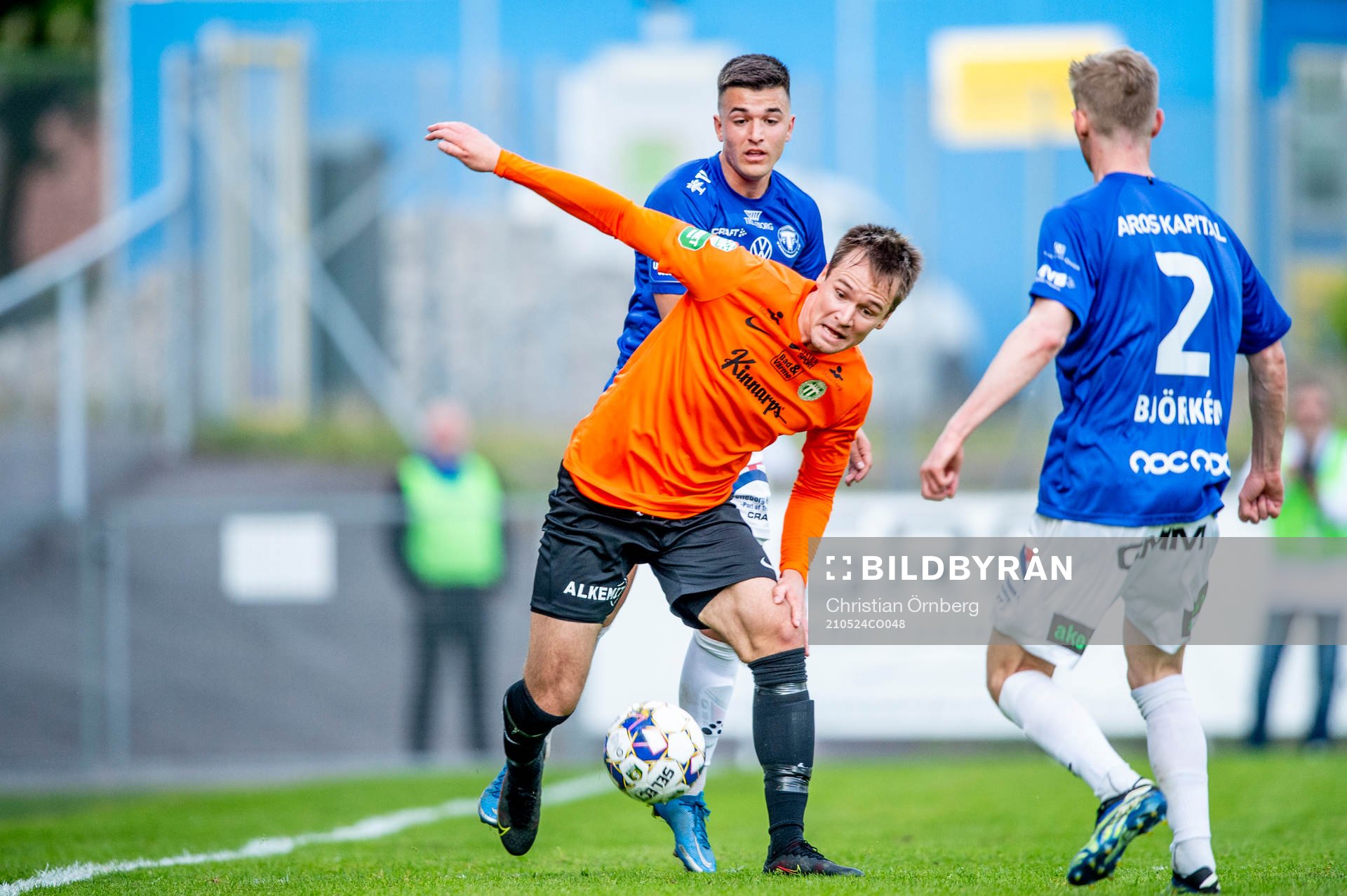 Västerås Viktor Prodell mot Trelleborgs Haris Brkic och