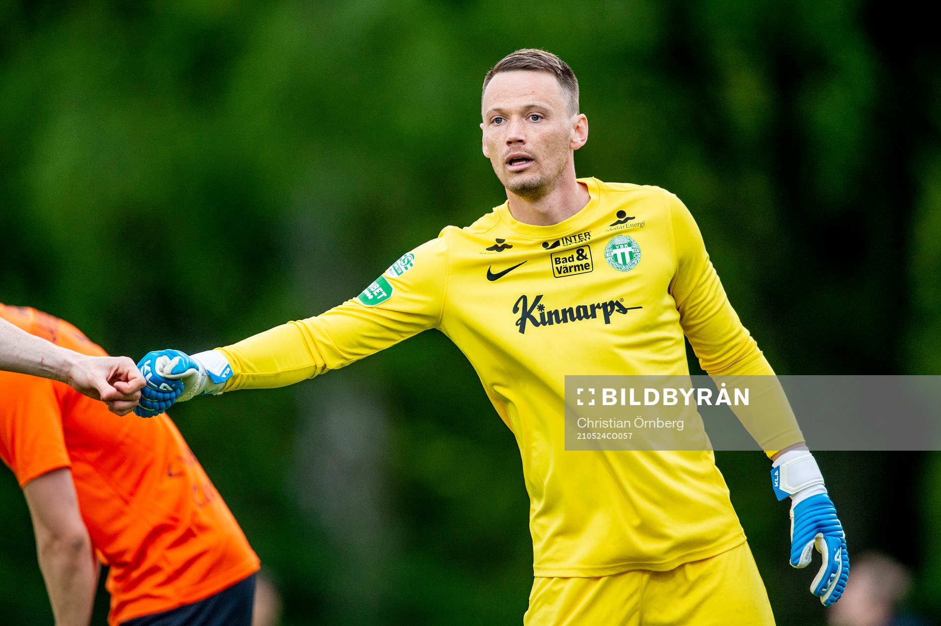 Västerås målvakt Anton Fagerström