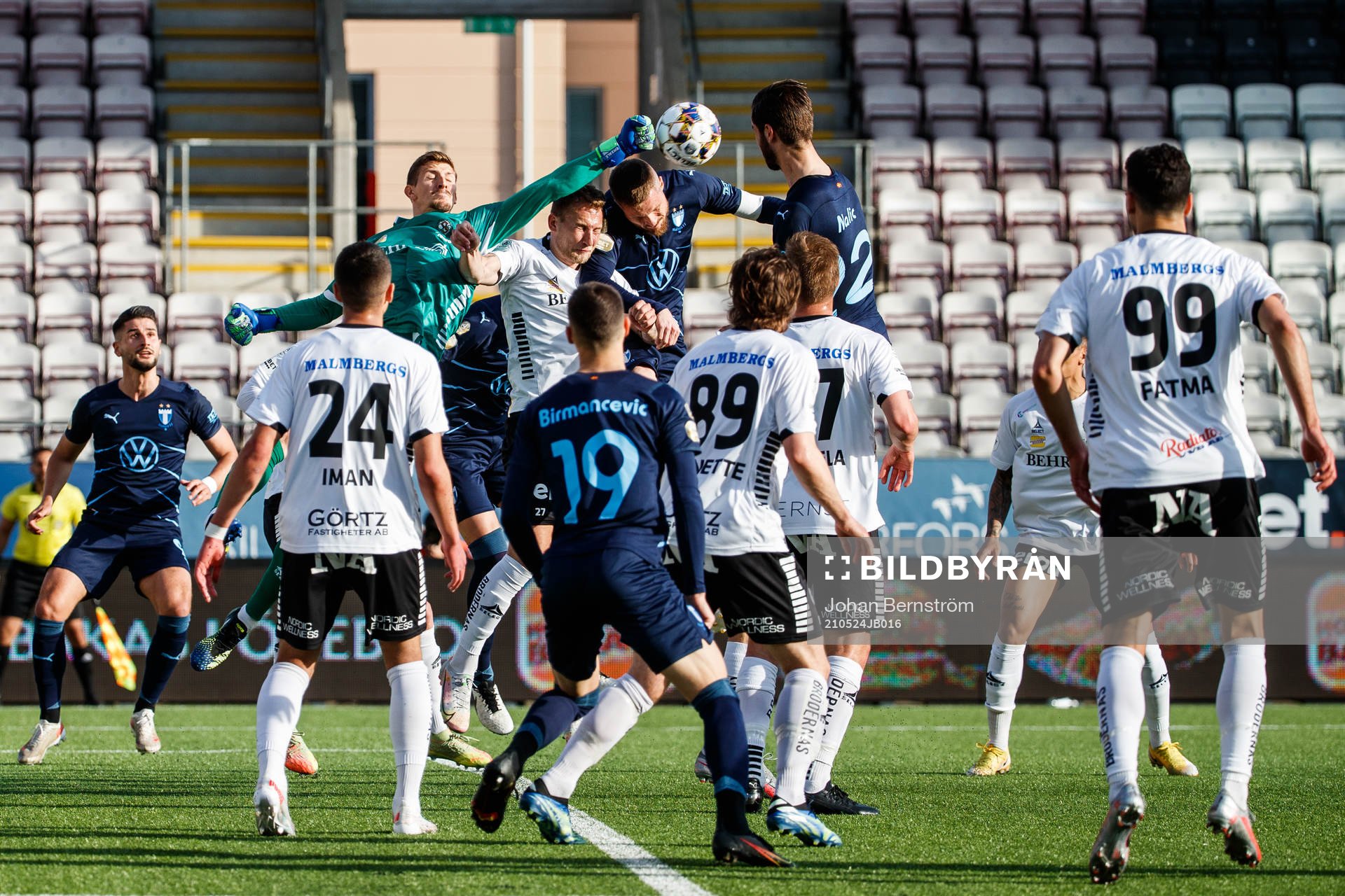 Örebros målvakt Bobby Allain