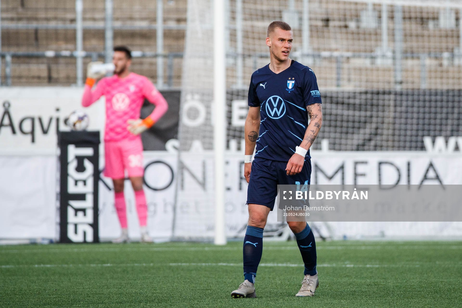 Malmö FFs Felix Beijmo deppar