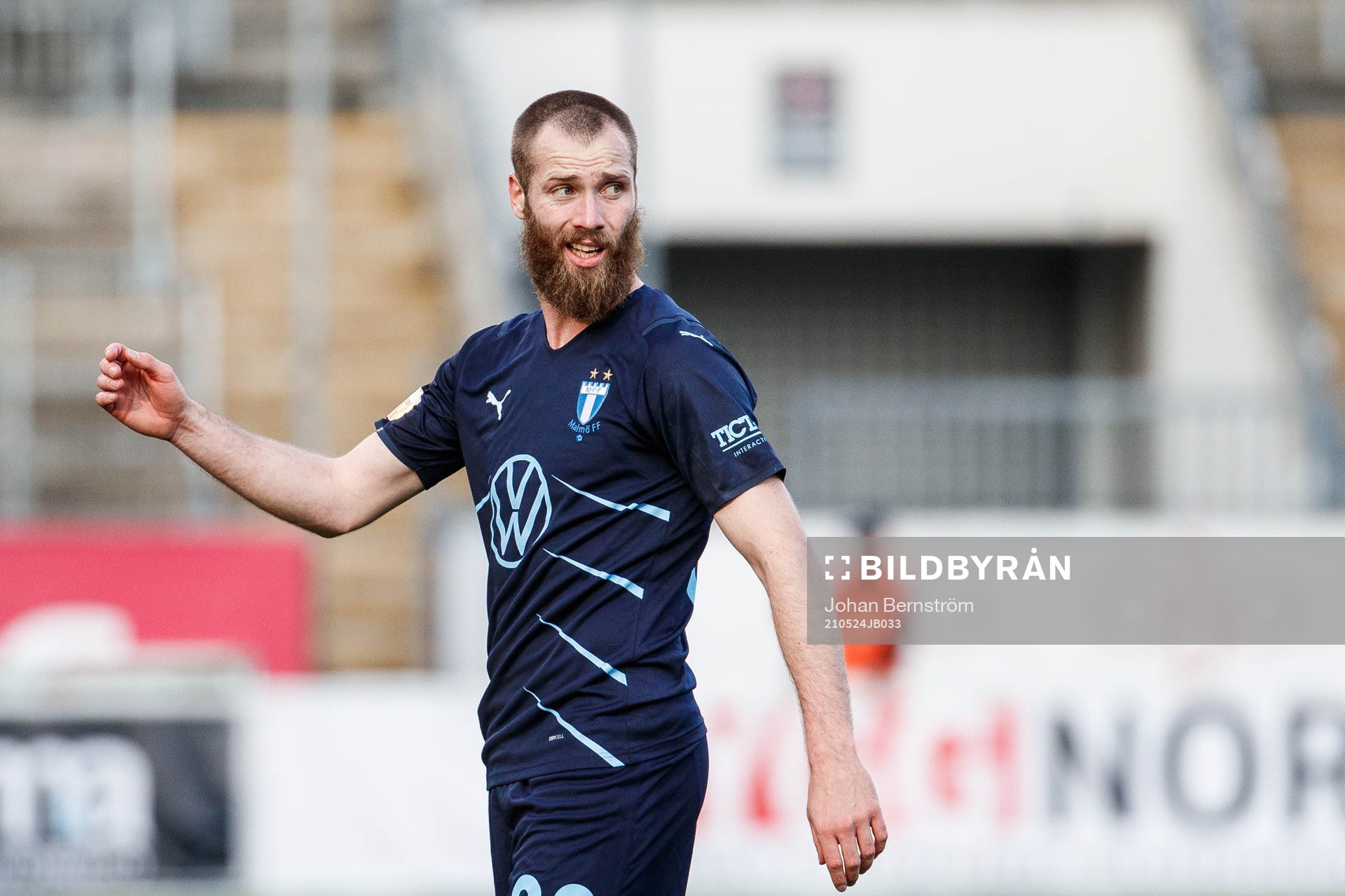 Malmö FFs Jo Inge Berget deppar