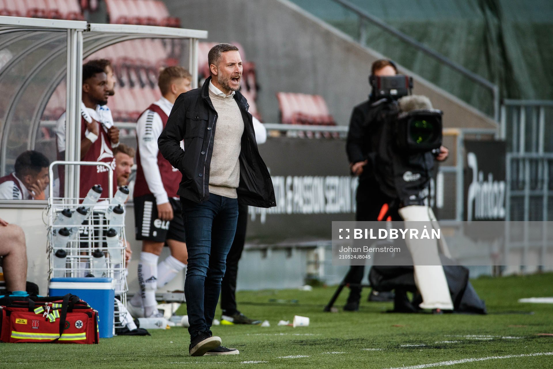 Örebros tränare Axel Kjäll