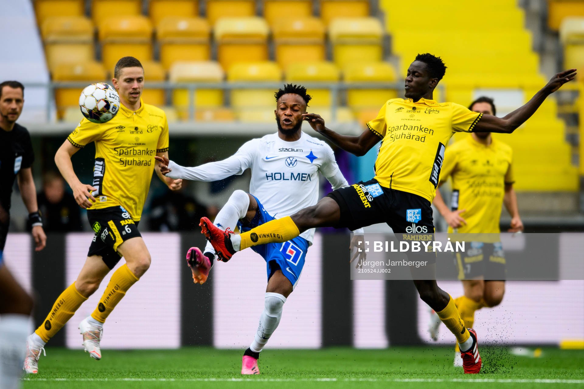 Elfsborgs Joseph Stanley Okumu och IFK Norrköpings Samuel
