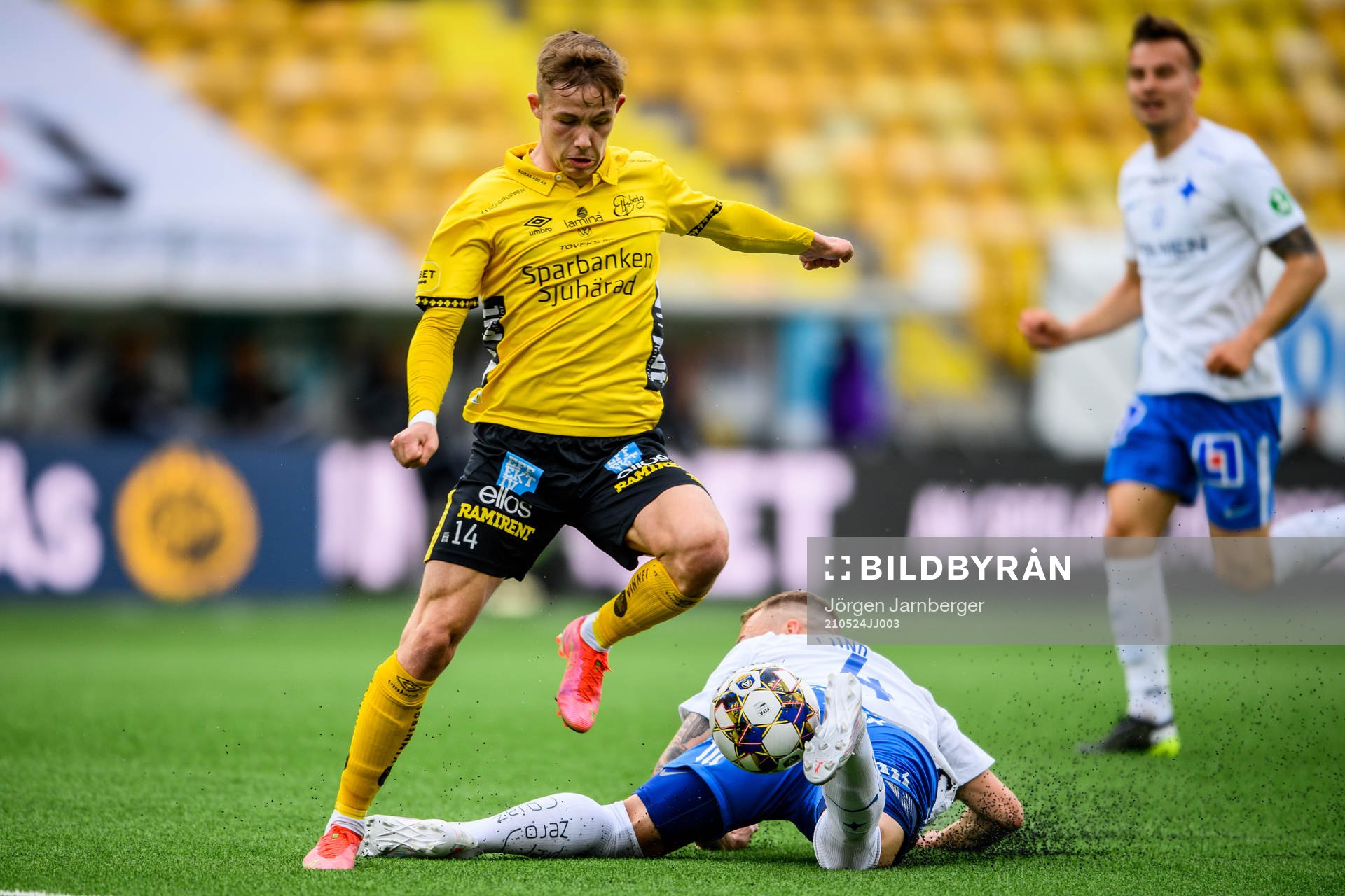 Elfsborgs Jacob Ondrejka och IFK Norrköpings Marco Lund