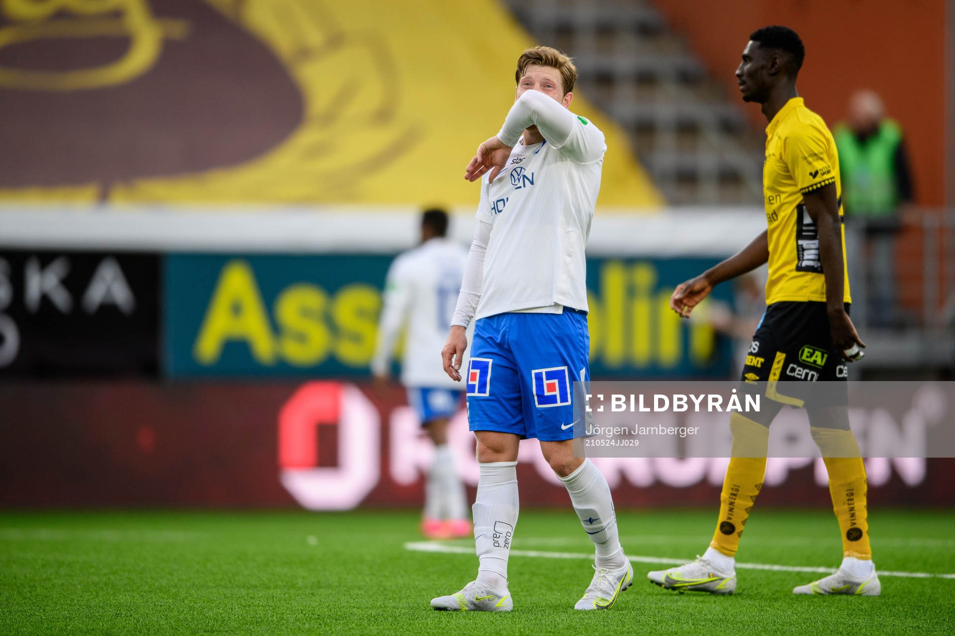 IFK Norrköpings Alexander Fransson deppar