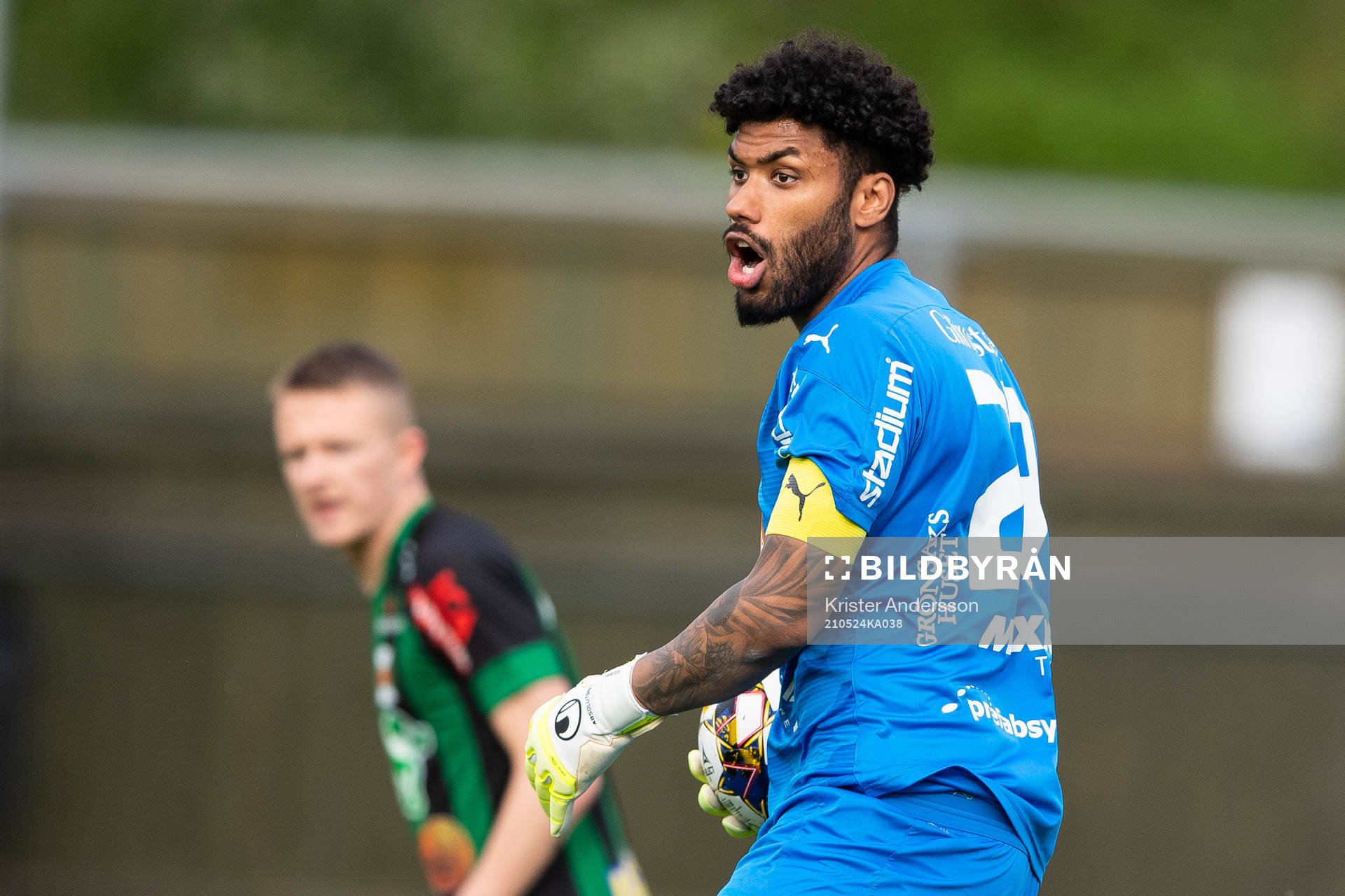 Häckens målvakt Jonathan Ursin Rasheed