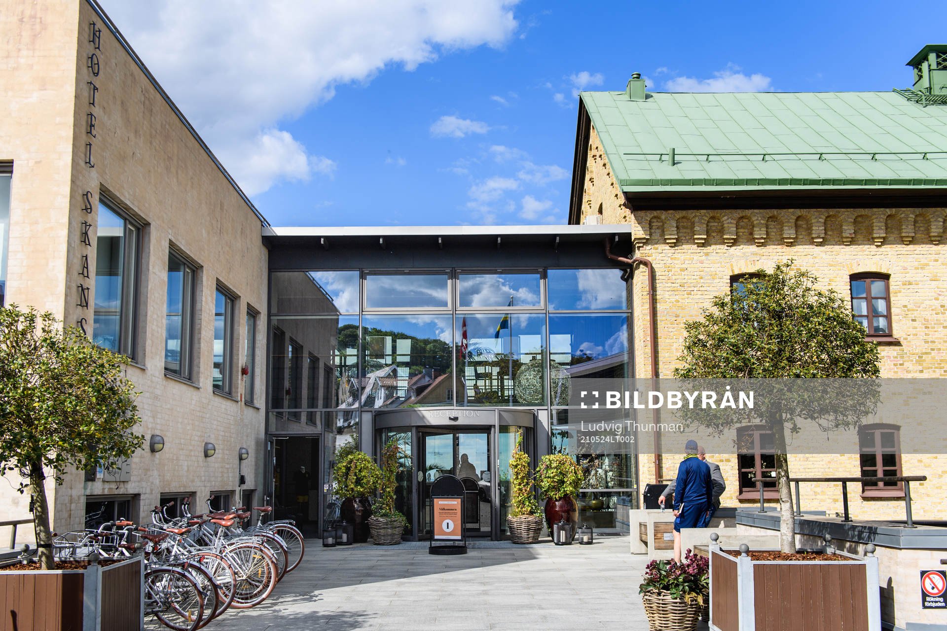 General view of the player hotel Hotel Skansen