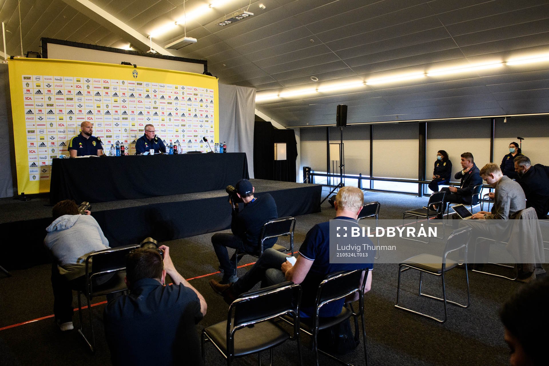 Head coach Janne Andersson of the Swedish national football