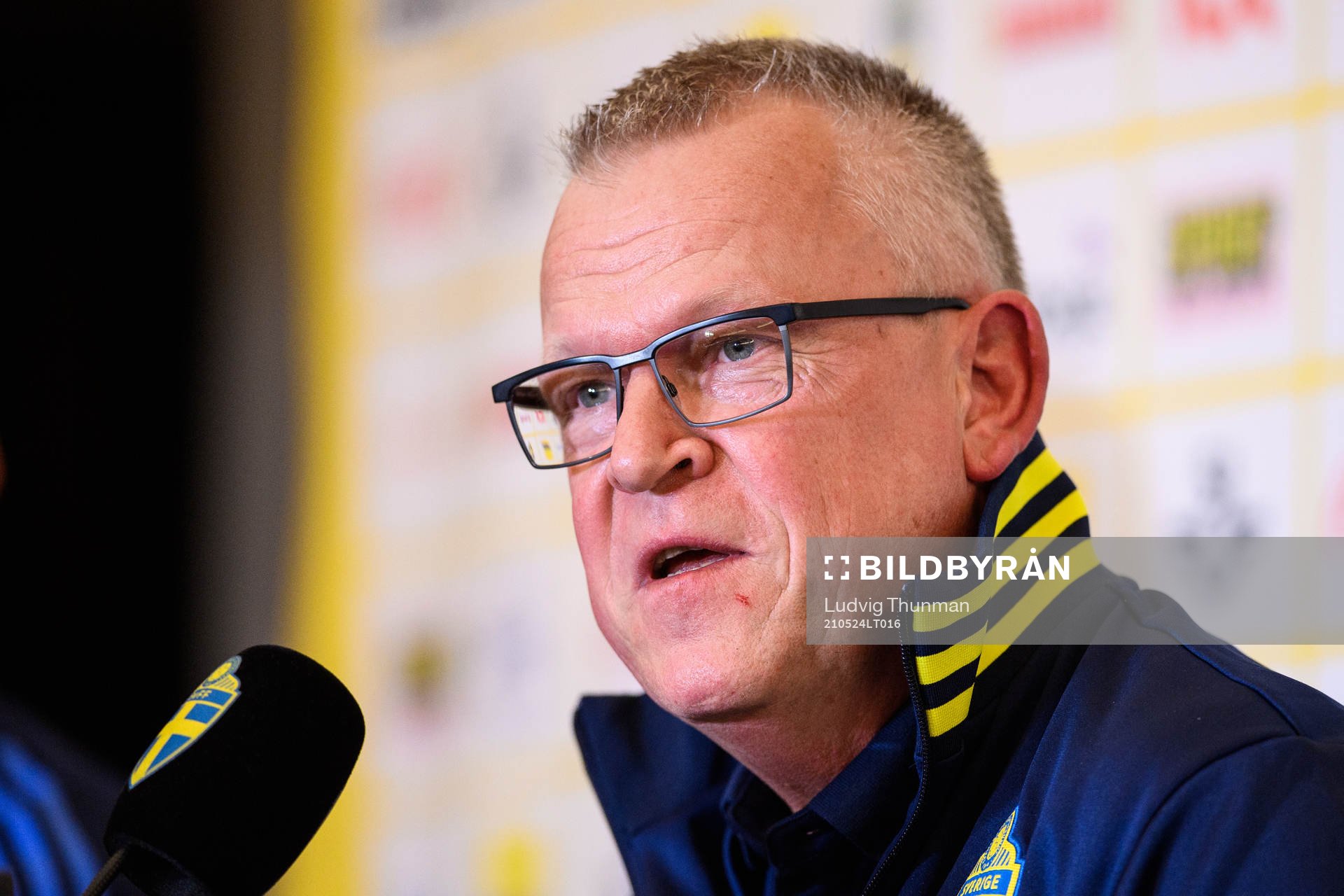 Head coach Janne Andersson of the Swedish national football
