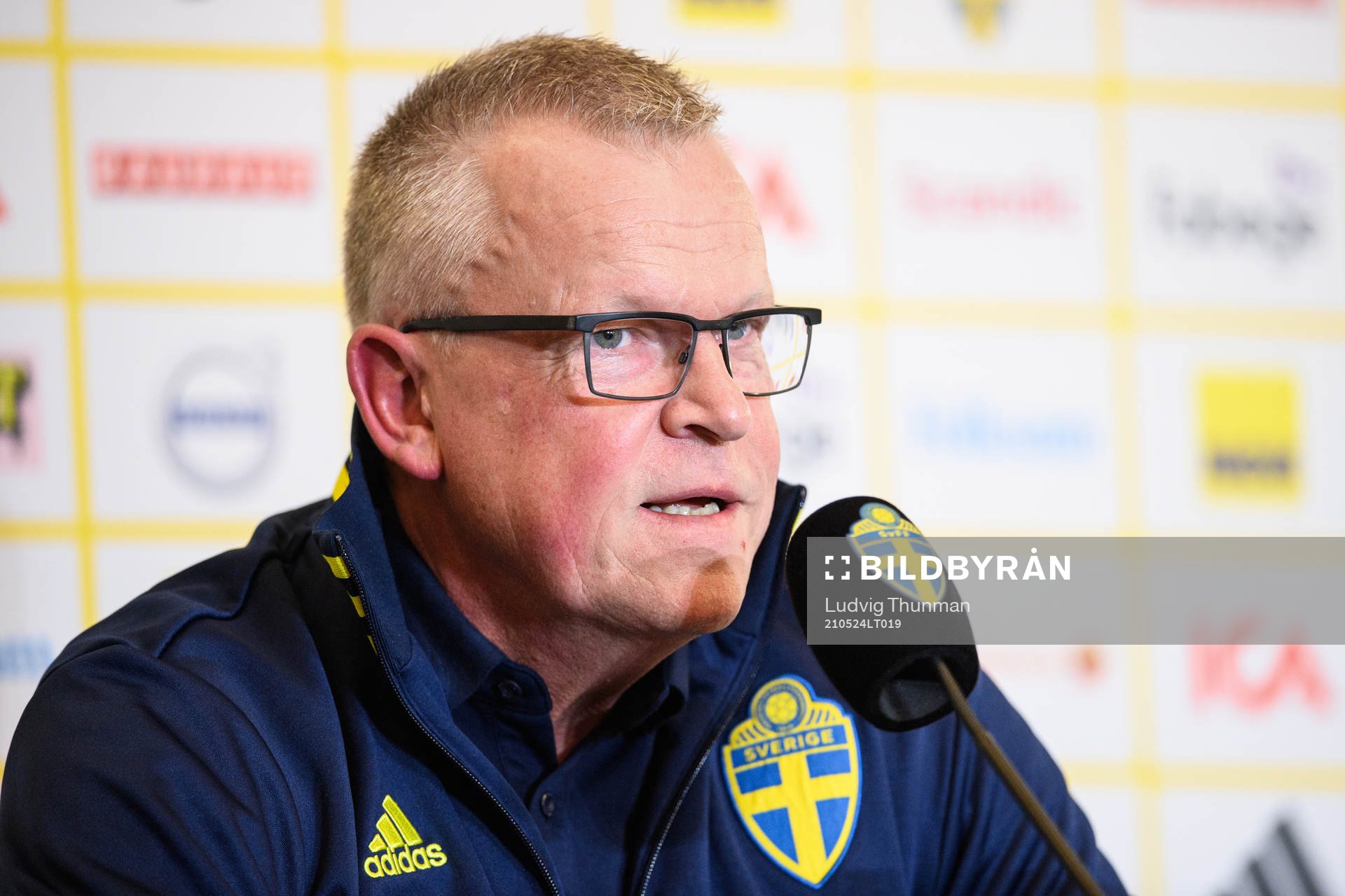 Head coach Janne Andersson of the Swedish national football