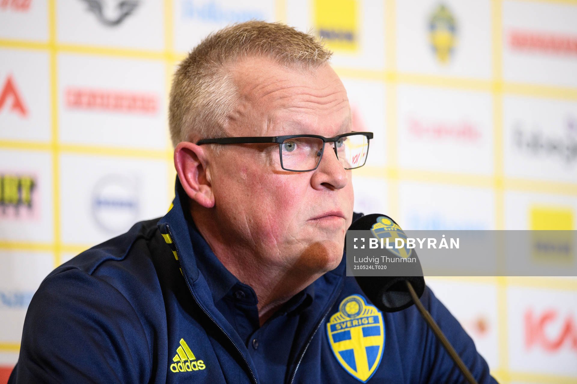 Head coach Janne Andersson of the Swedish national football