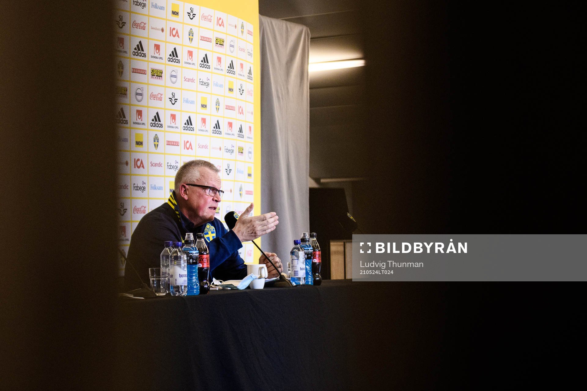 Head coach Janne Andersson of the Swedish national football