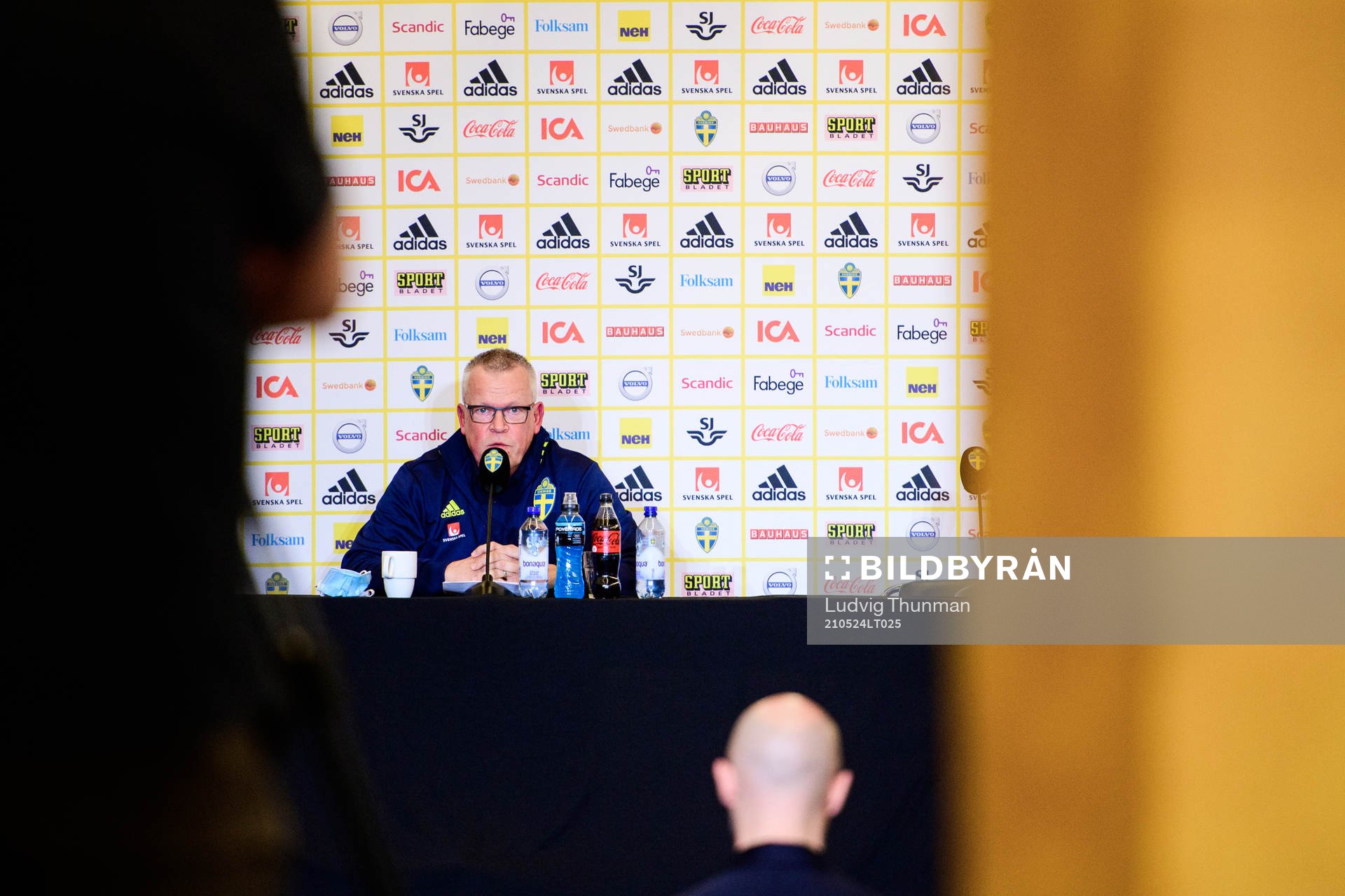Head coach Janne Andersson of the Swedish national football