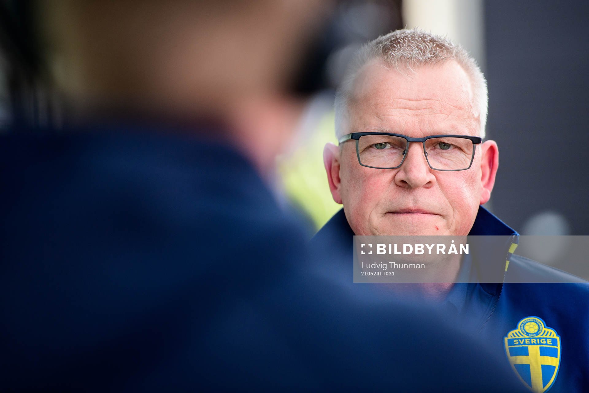 Head coach Janne Andersson of the Swedish national football