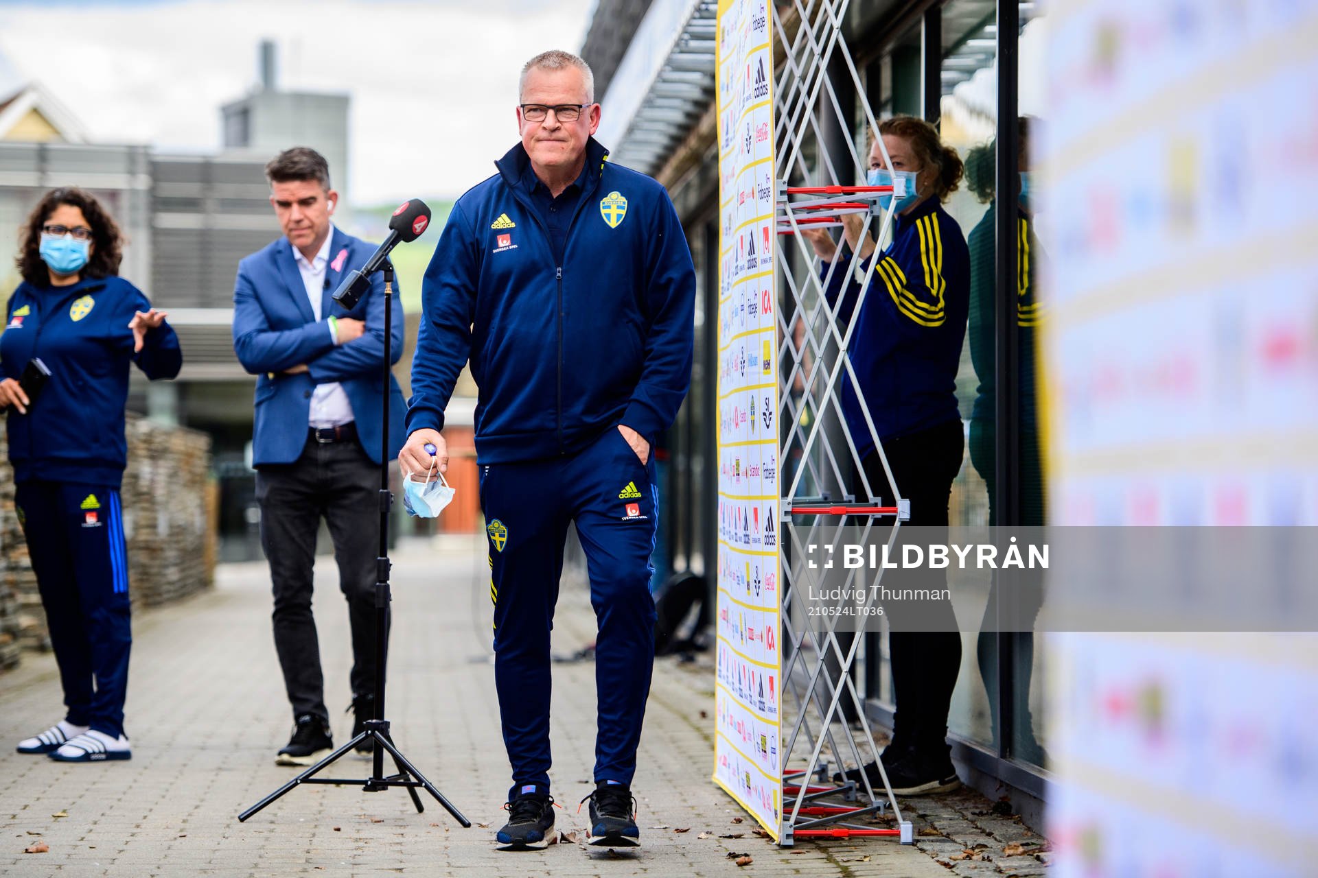 Head coach Janne Andersson of the Swedish national football