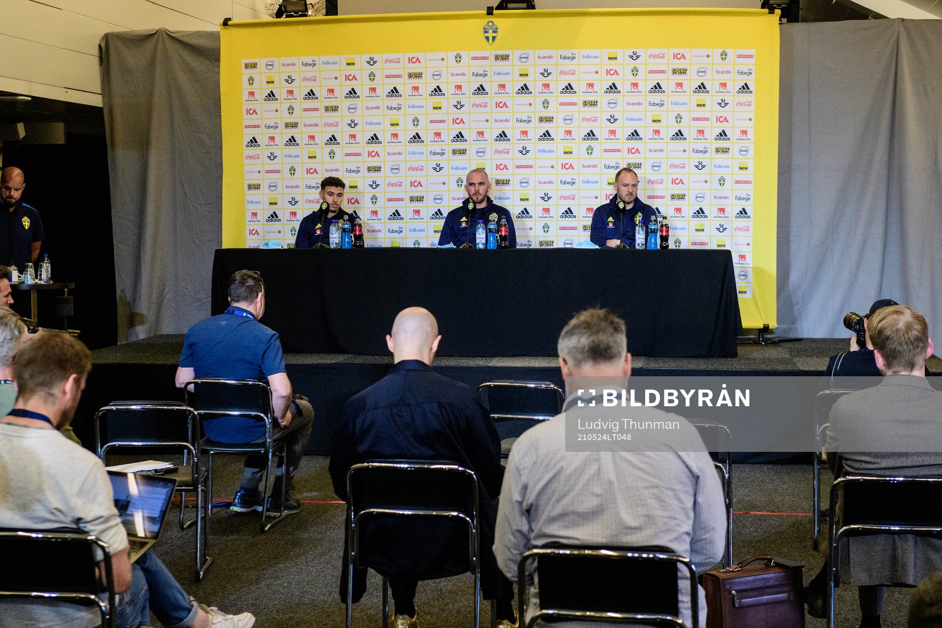 Jordan Larsson, Marcus Danielson and Andreas Granqvist of
