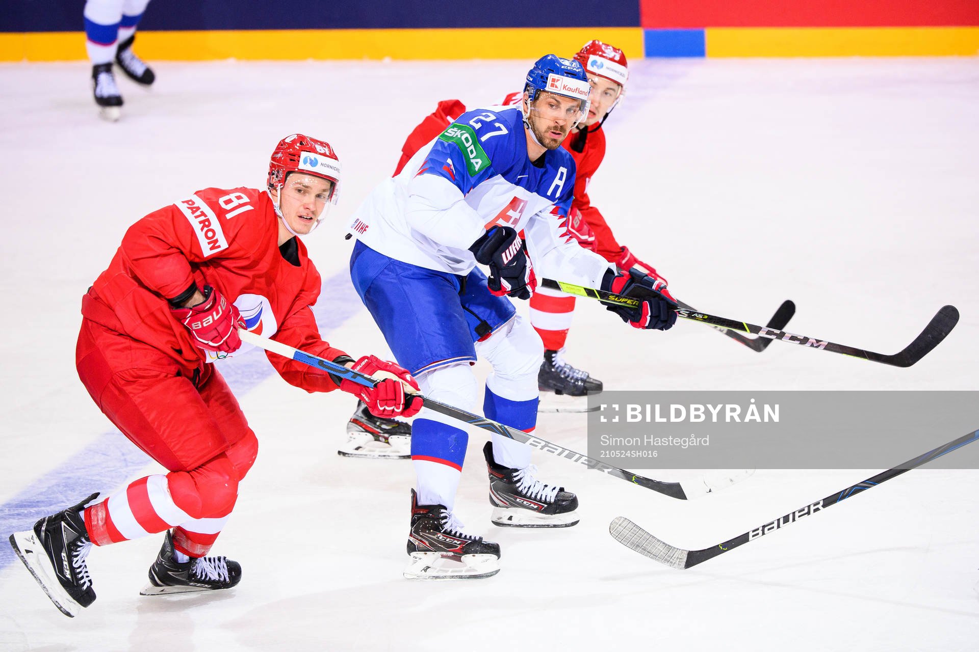 Vladislav Kamenev of Russia  and Marek Hrivik of Slovakia