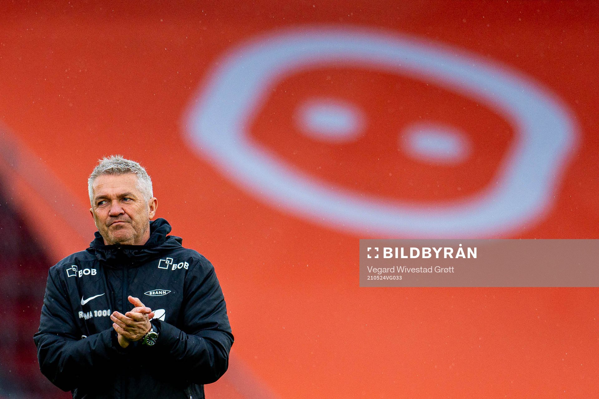 Kåre Ingebrigtsen, head coach of Brann, looks dejected