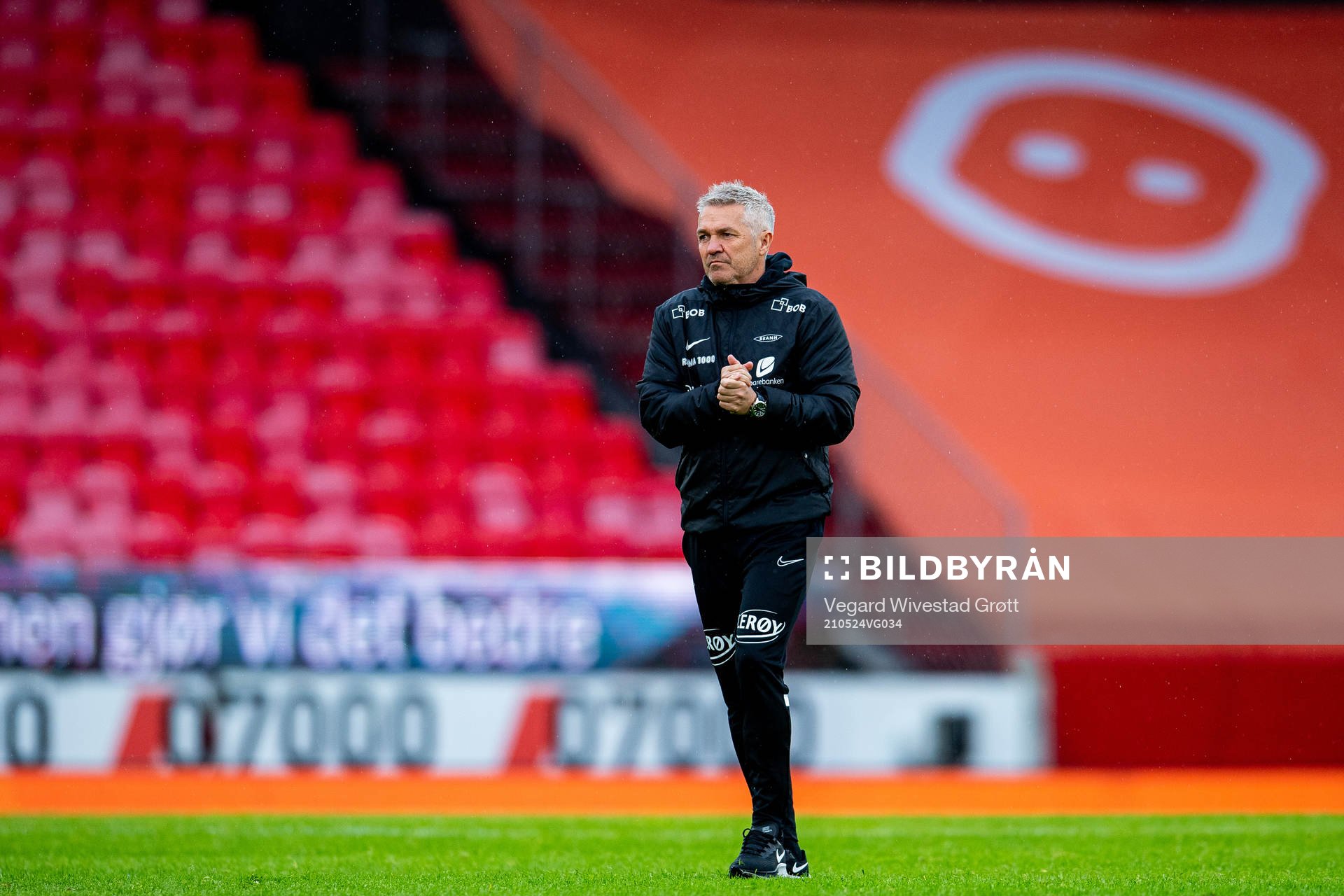 Kåre Ingebrigtsen, head coach of Brann, looks dejected