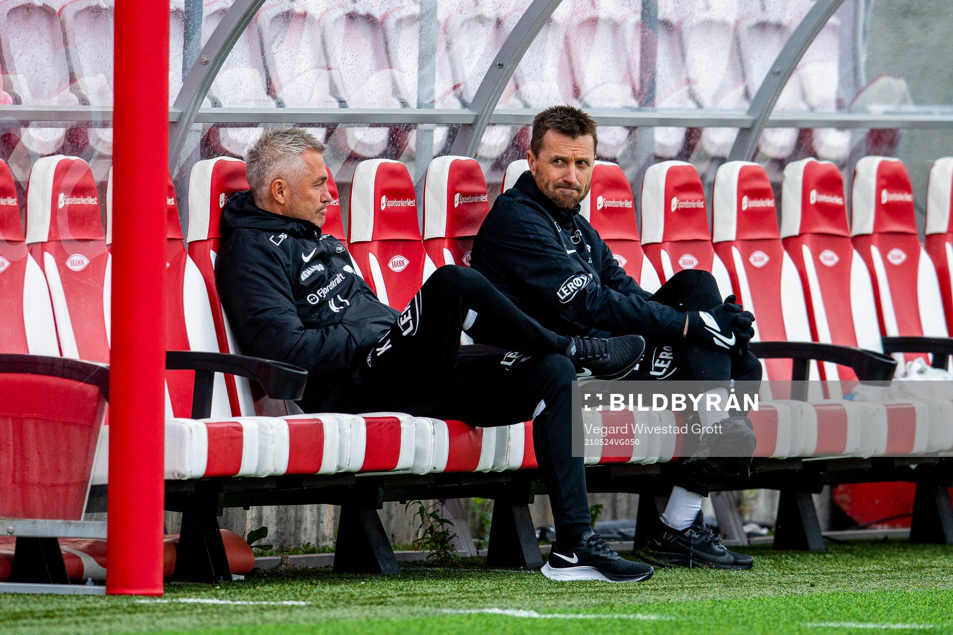 Kåre Ingebrigtsen, head coach of Brann, and Eirik