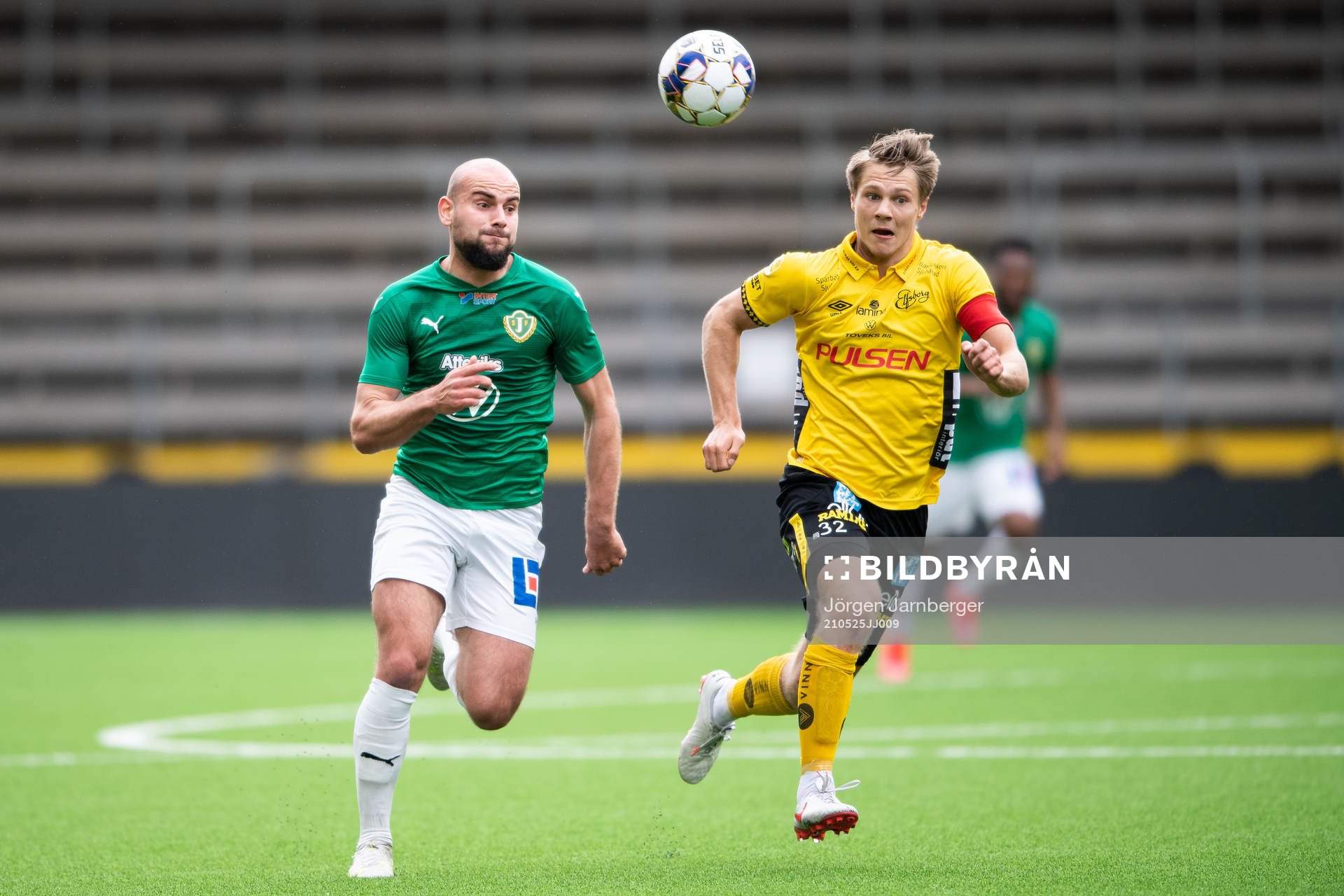 Jönköpings Perparim Beqaj och Elfsborgs Gustav Broman