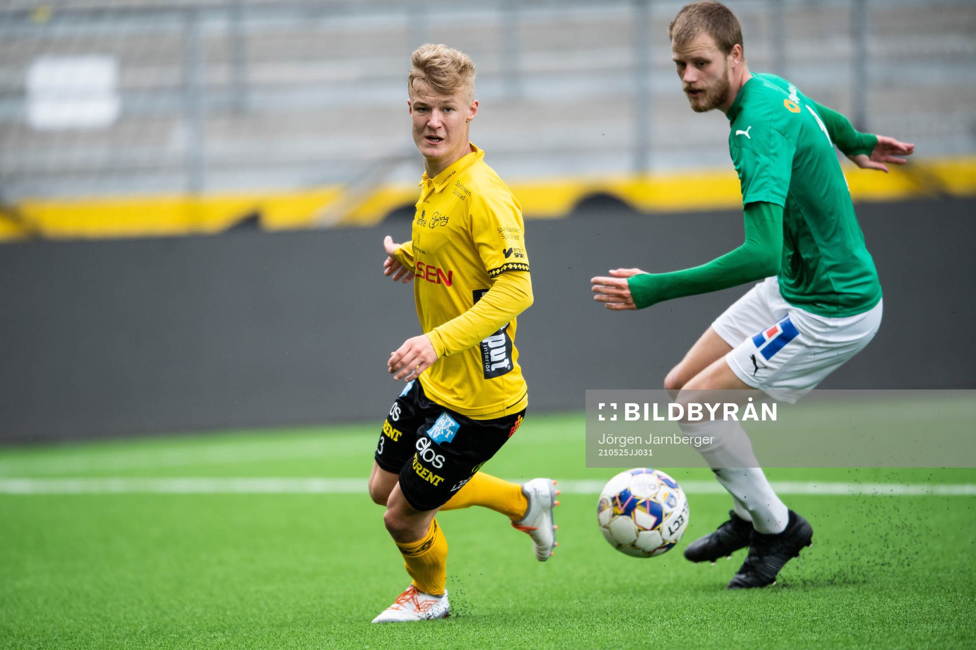Elfsborgs Otto Vallentin och Jönköpings Elias Gustafsson