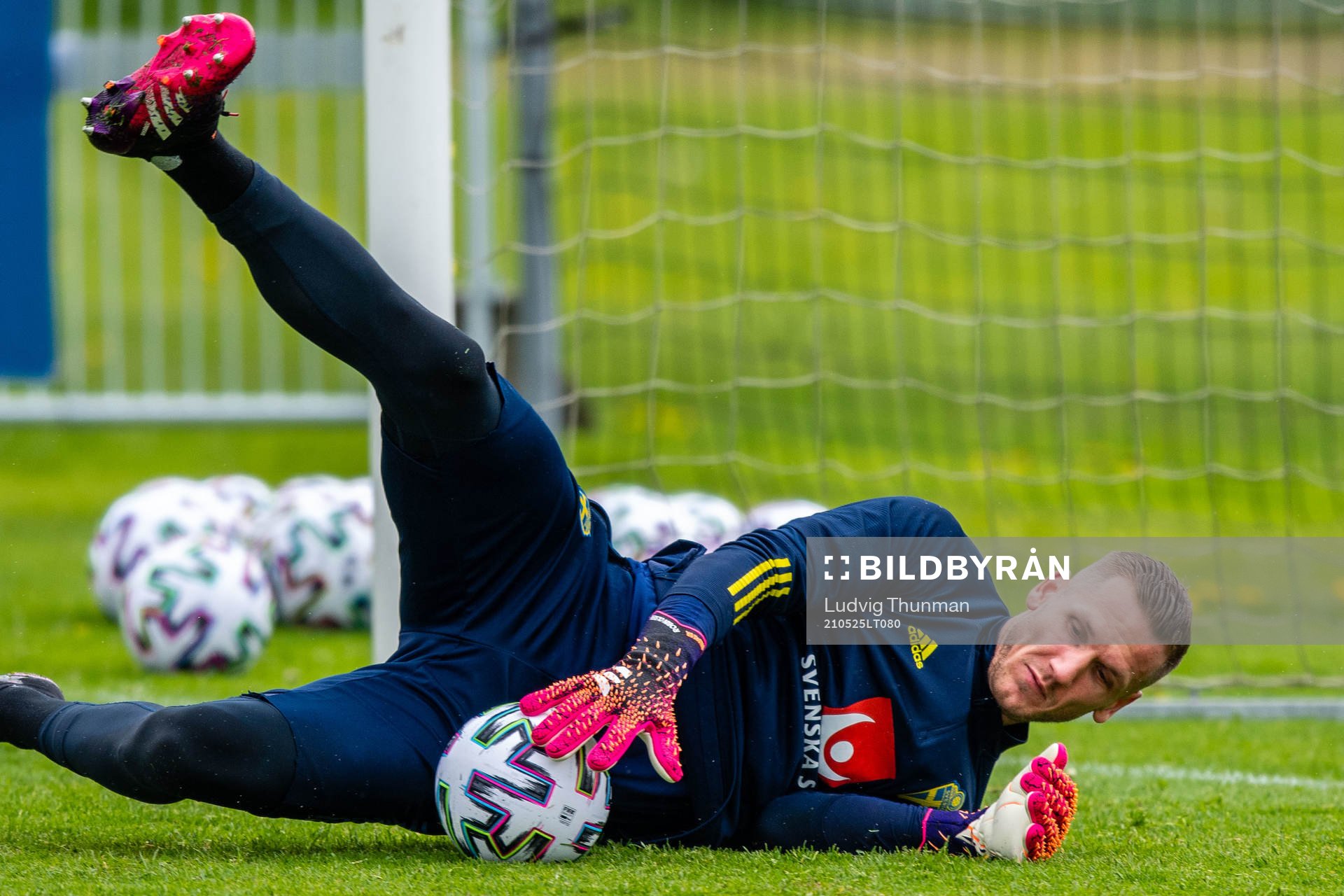 Goalkeeper Robin Olsen