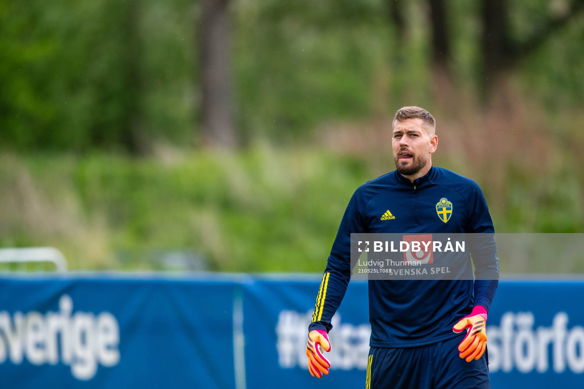 Goalkeeper Kristoffer Nordfeldt