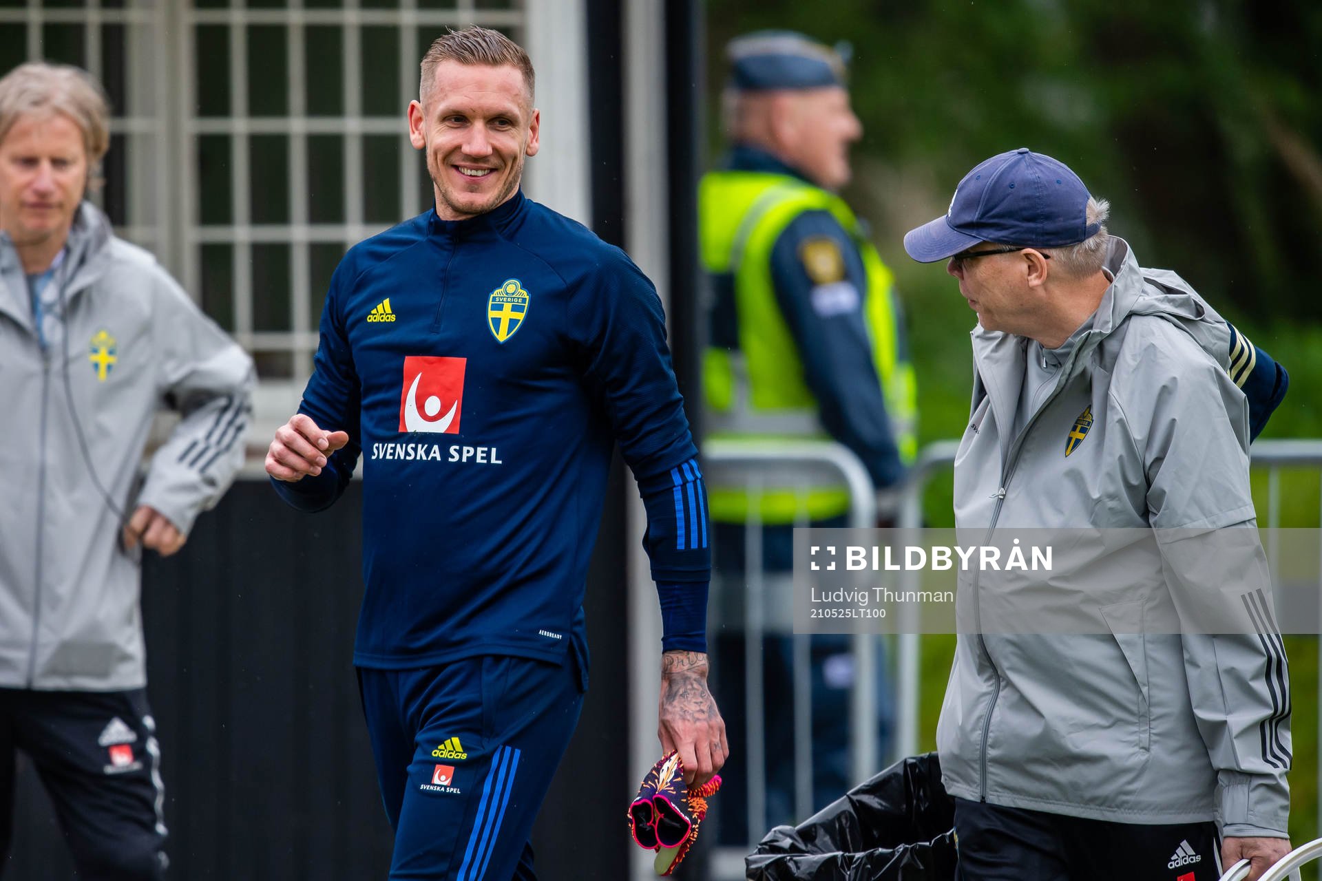 Goalkeeper Robin Olsen and Performance and Medical