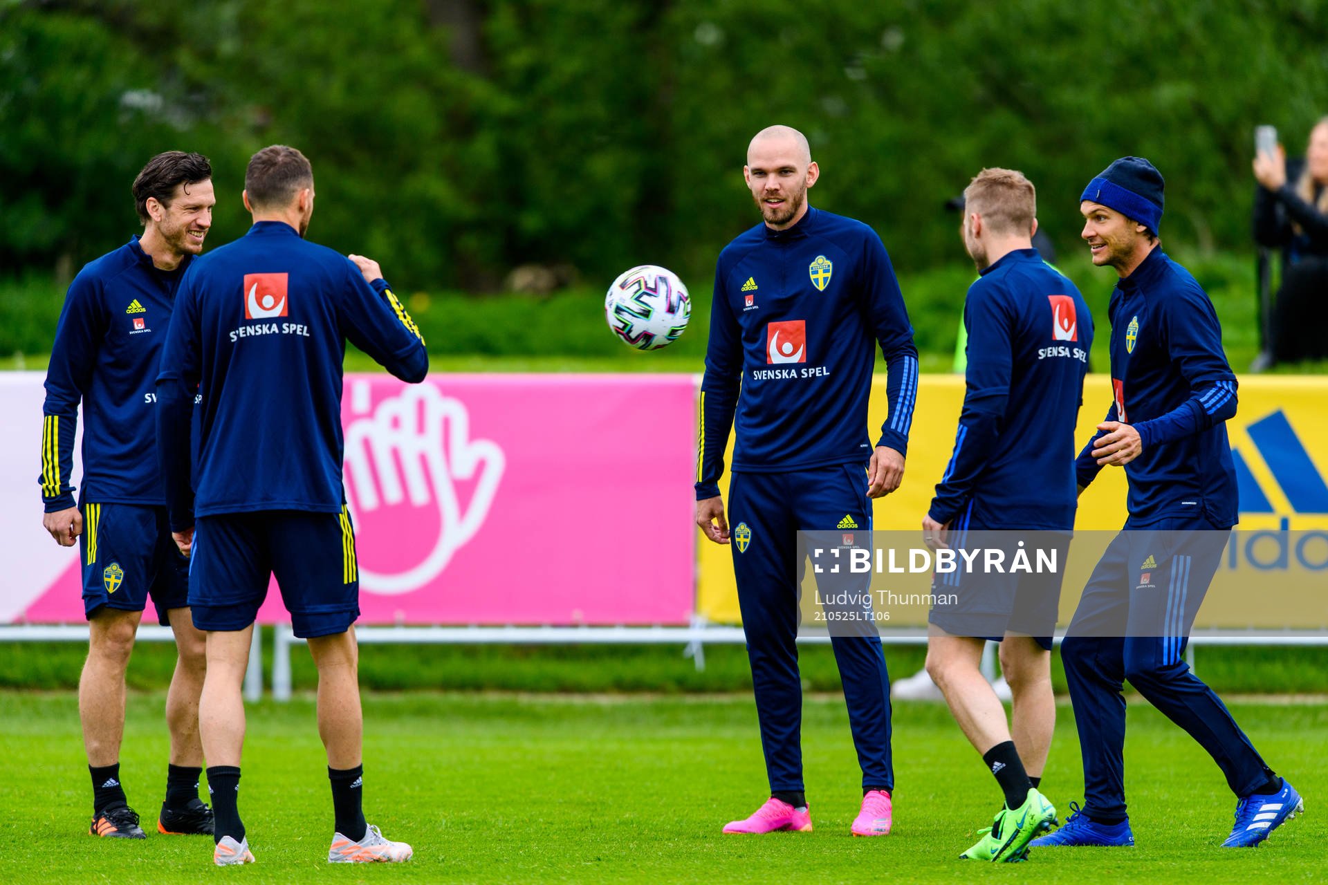 Gustav Svensson, Marcus Danielson and Albin Ekdal